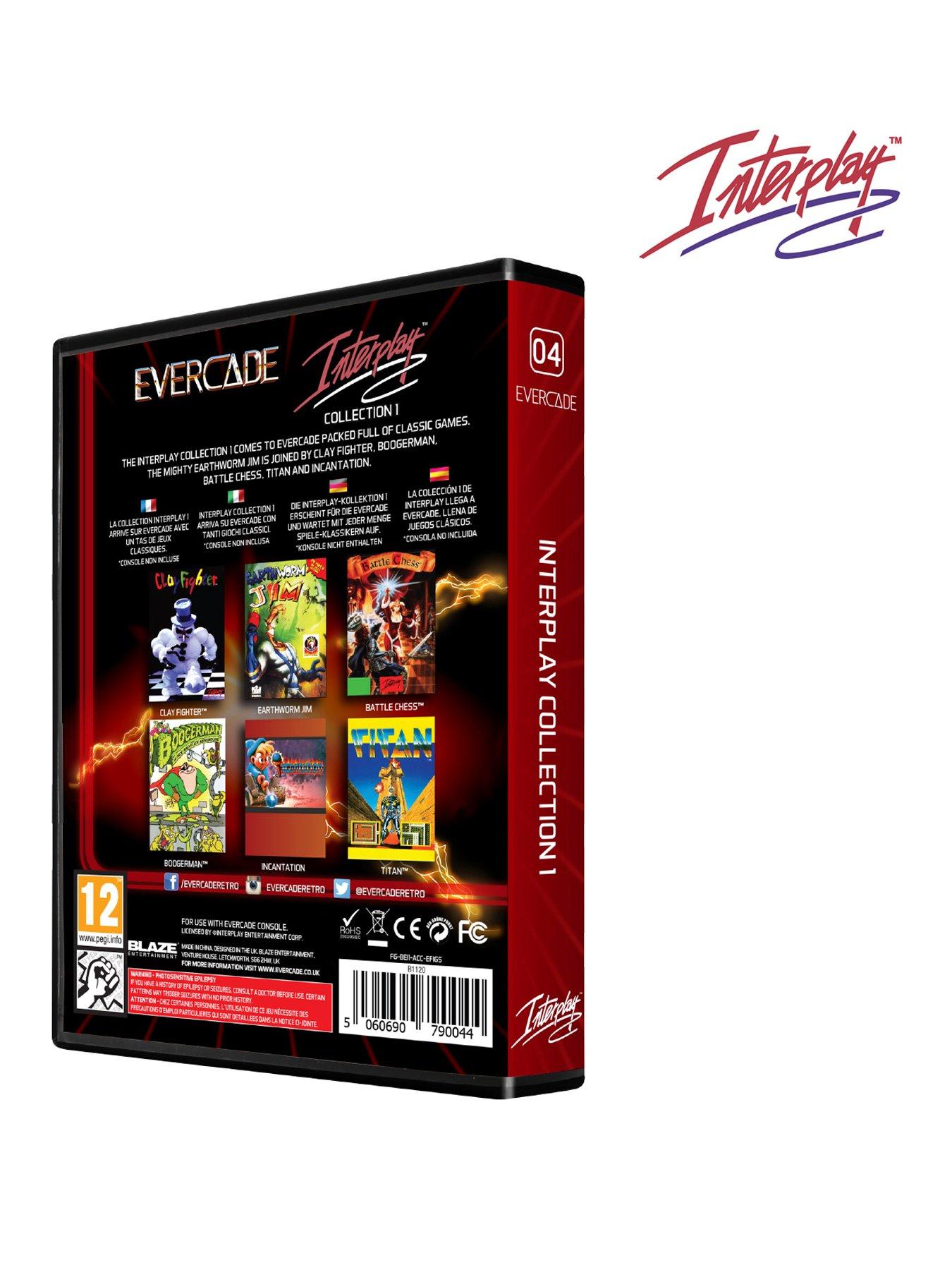 Image 2 of 5 of Evercade Evercade Interplay Cartridge 1