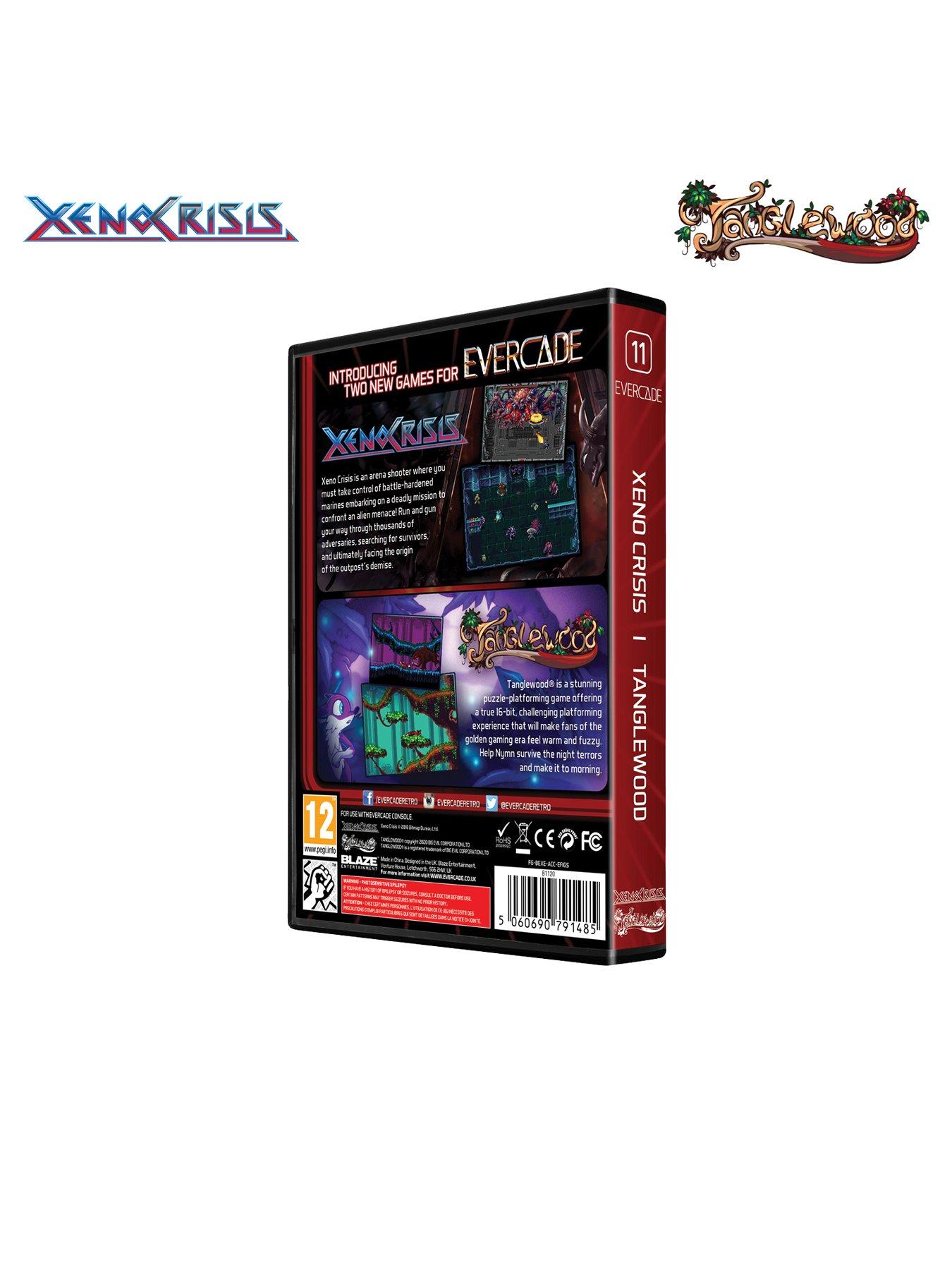 Image 2 of 5 of Evercade Evercade Xeno-Tangle Cartridge