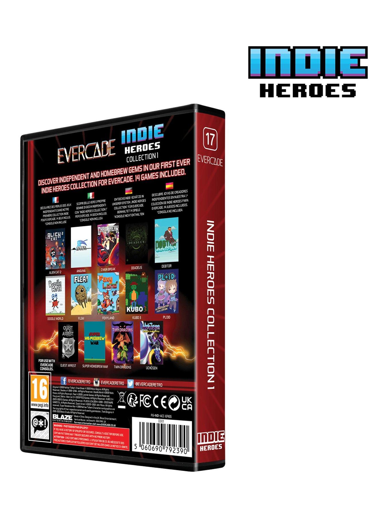 Image 2 of 7 of Evercade Evercade Indie Heroes Cartridge 1