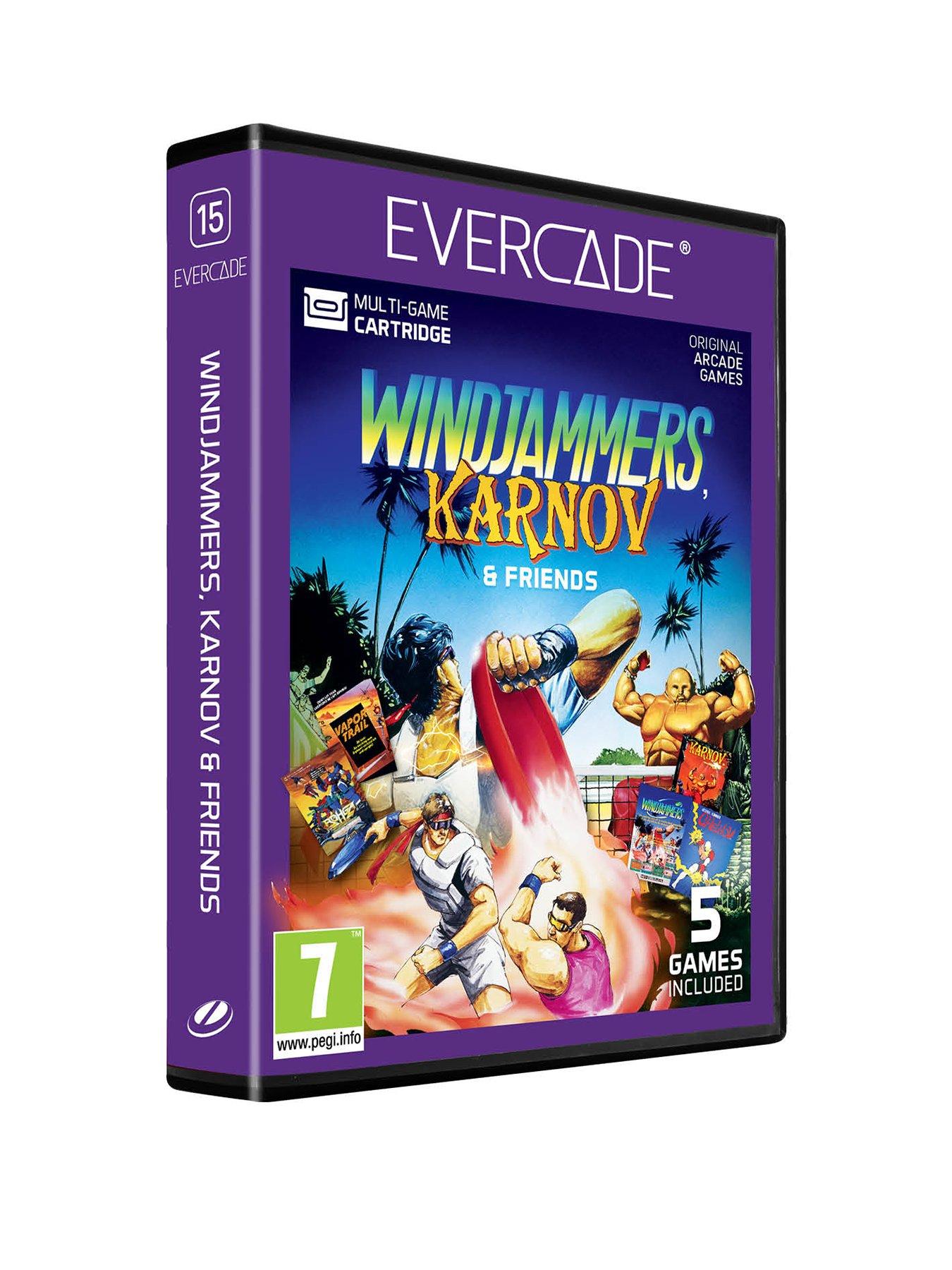 Evercade Windjammers, Karnov & Friends