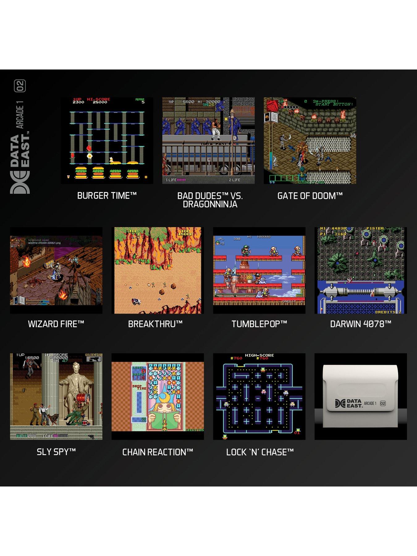 Image 7 of 7 of Evercade Evercade Data East Arcade Cartridge 1