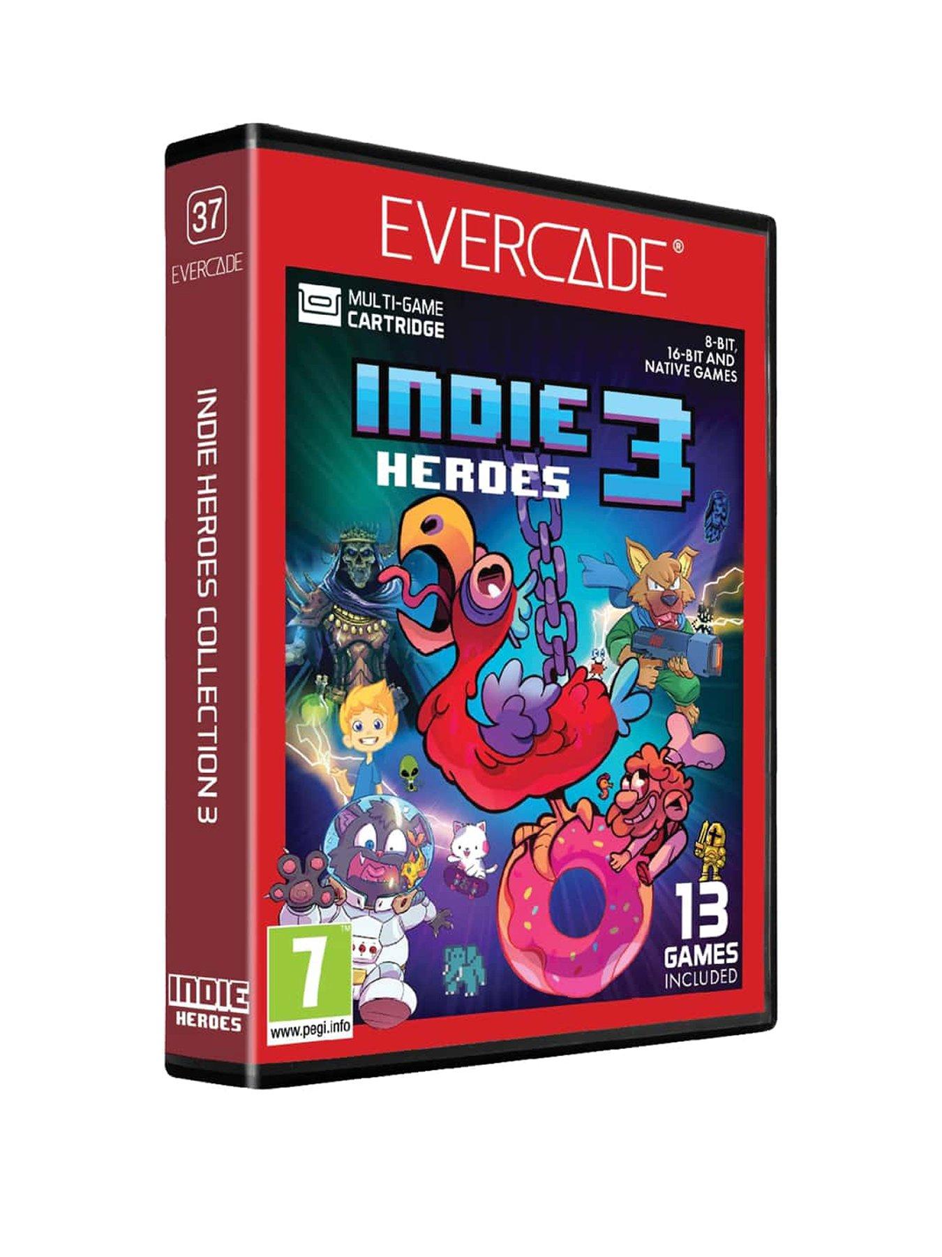 Image 1 of 7 of Evercade Indie Heroes 3