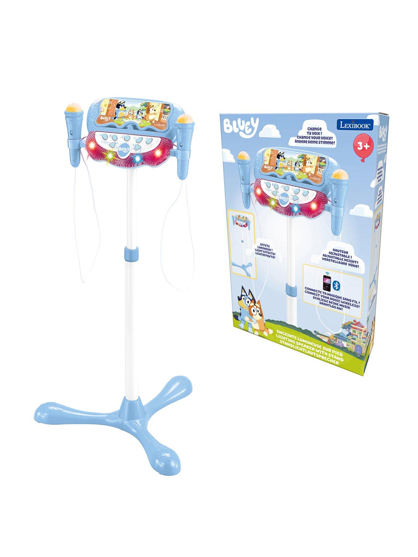 bluey-bluey-adjustable-stand-with-2-mic-with-voice-effects-lights-speaker-bluetooth-speakerfront