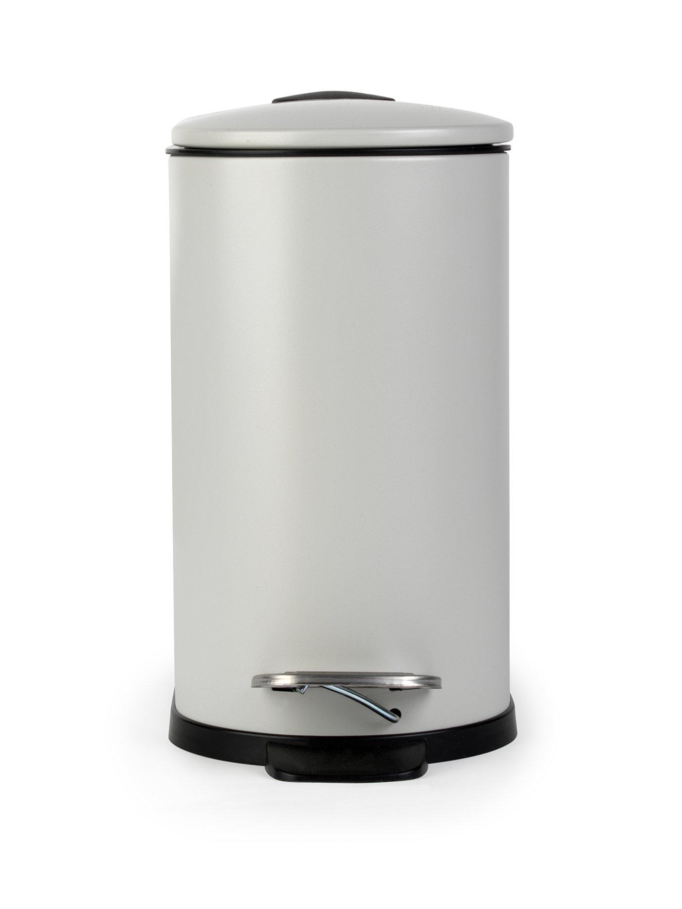 Image 2 of 4 of Beldray Silver 5l D Shape Bin And Antibac Flexible Head Toilet Brush