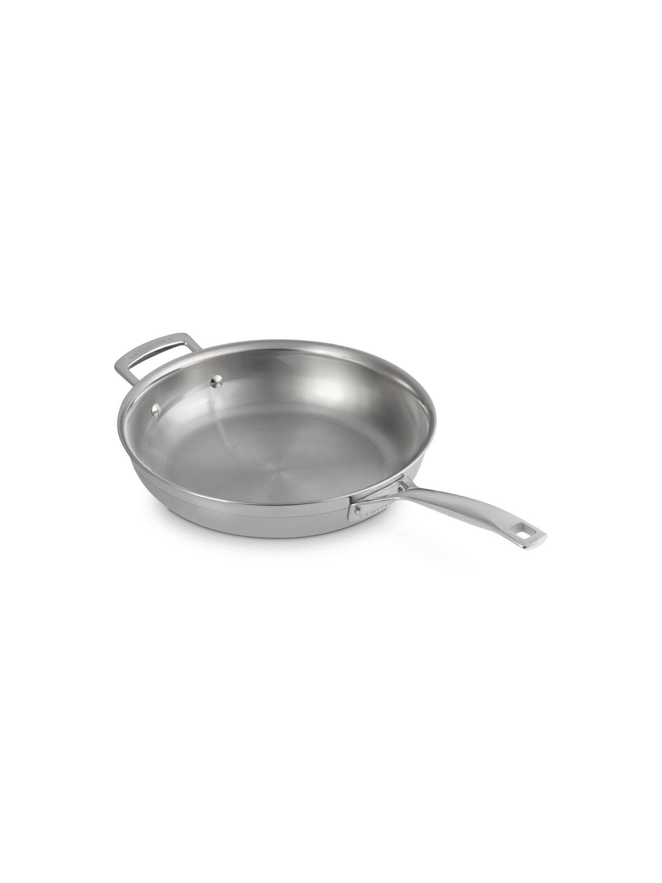 Image 5 of 7 of Le Creuset Le Creuset Classic 3-ply Stainless Steel Uncoated Frying Pan 28cm