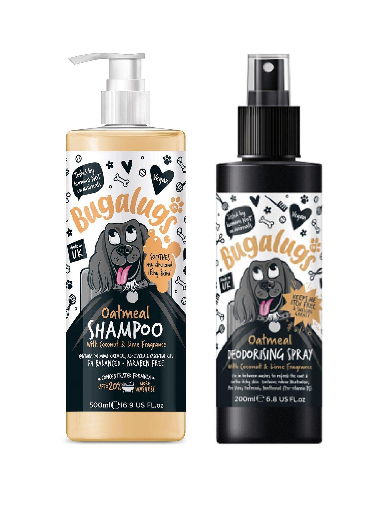 bugalugs-oatmeal-shampoo-500ml-oatmeal-deodorising-spray-200mlfront