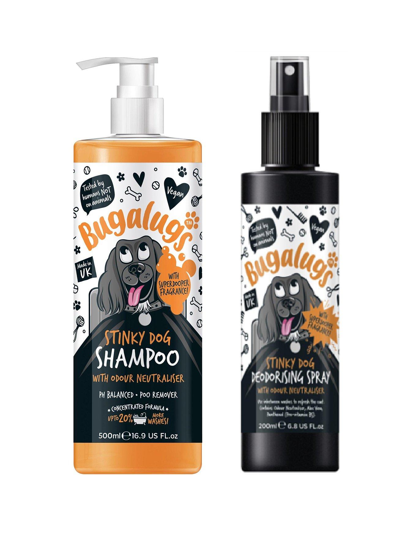 bugalugs-stinky-dog-shampoo-500mlstinky-dog-deodorising-spray-200mlfront