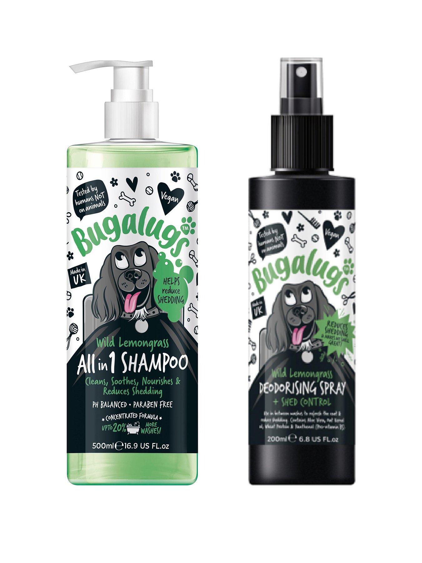 bugalugs-all-in-one-shed-control-shampoo-500mlshed-control-deodorising-spray-200ml