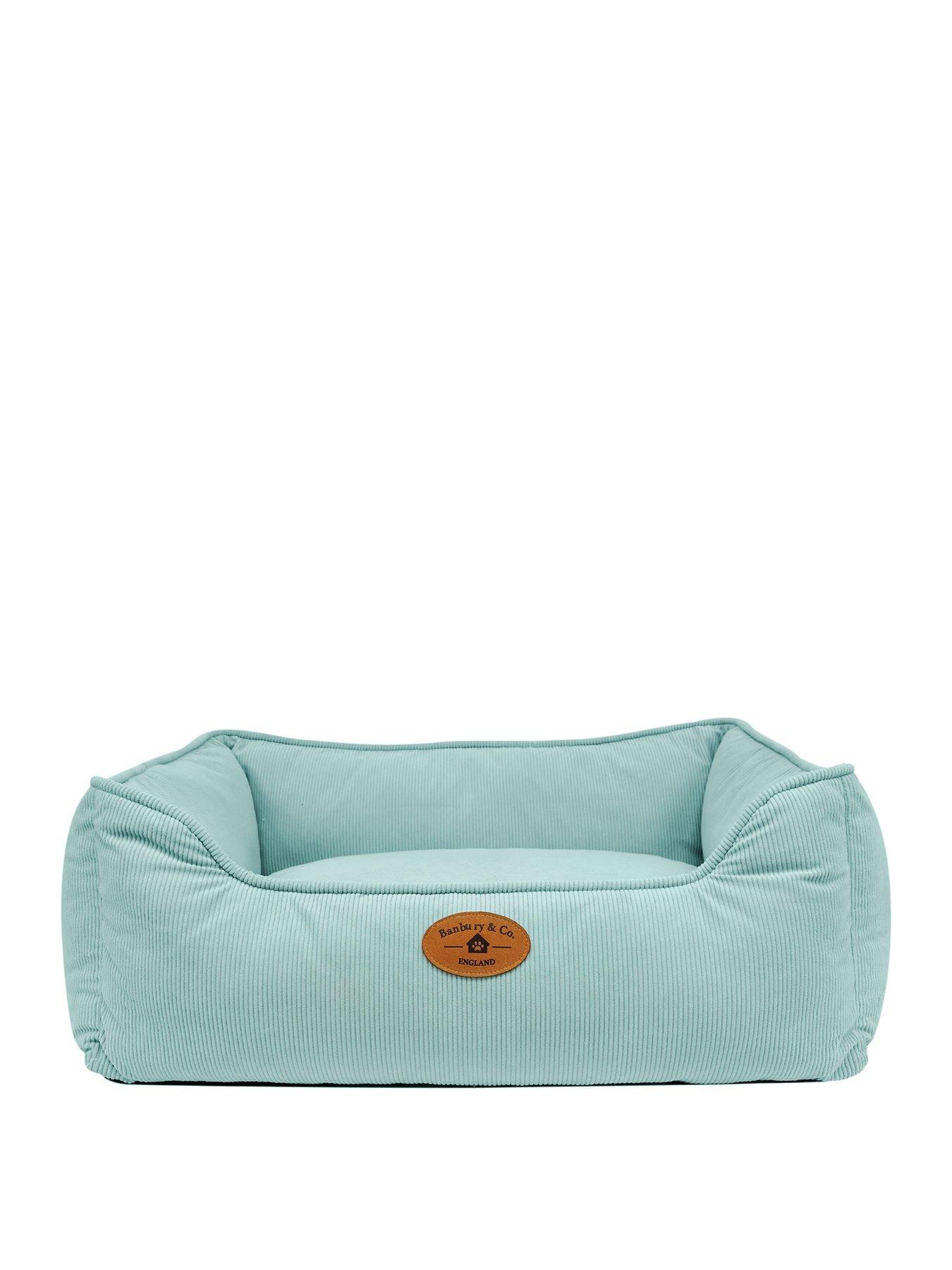 Banbury & Co Seafoam Corduroy Box Bed