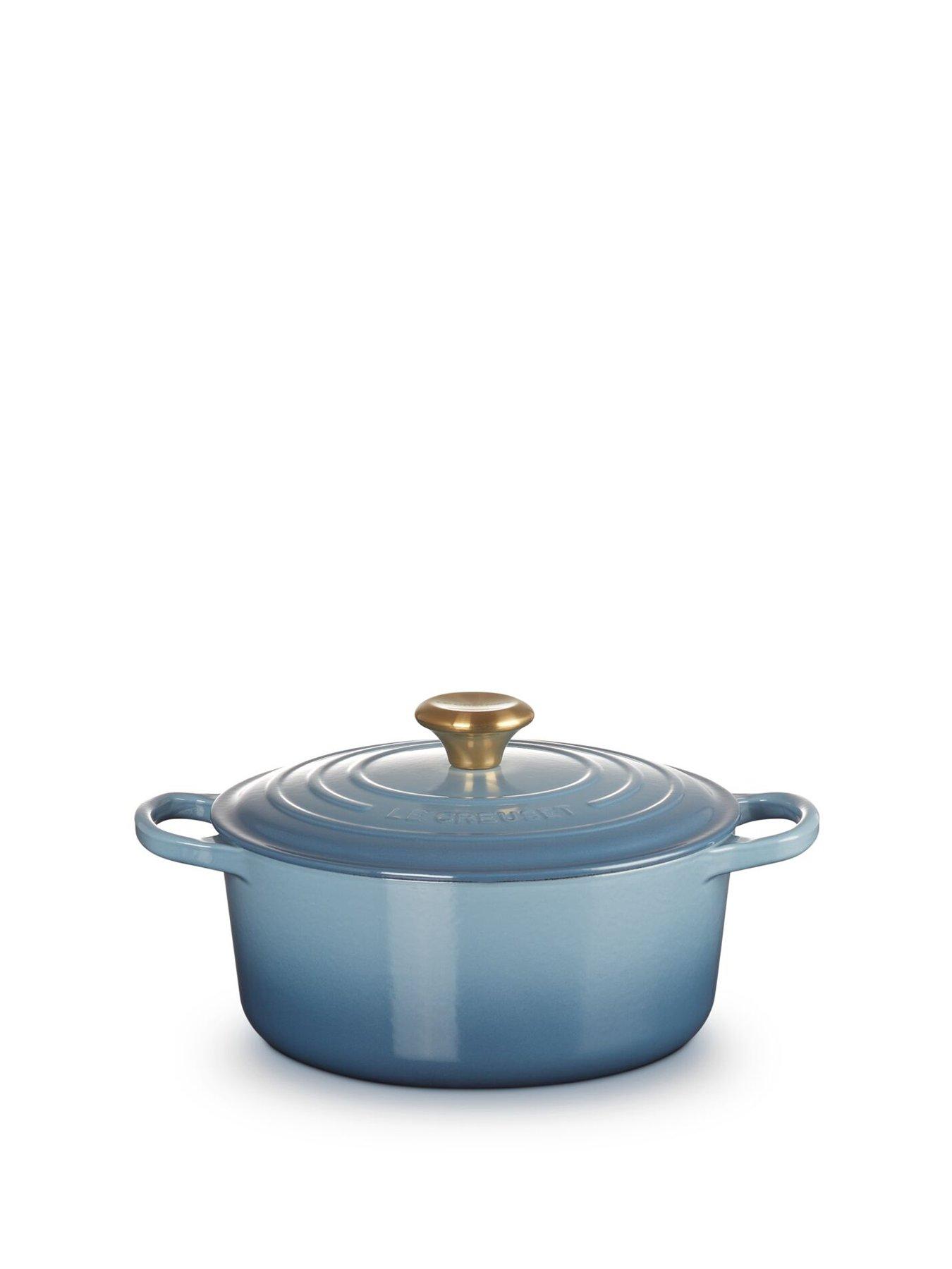 Le Creuset Le Creuset Signature Cast Iron Round Casserole 24cm Chambray
