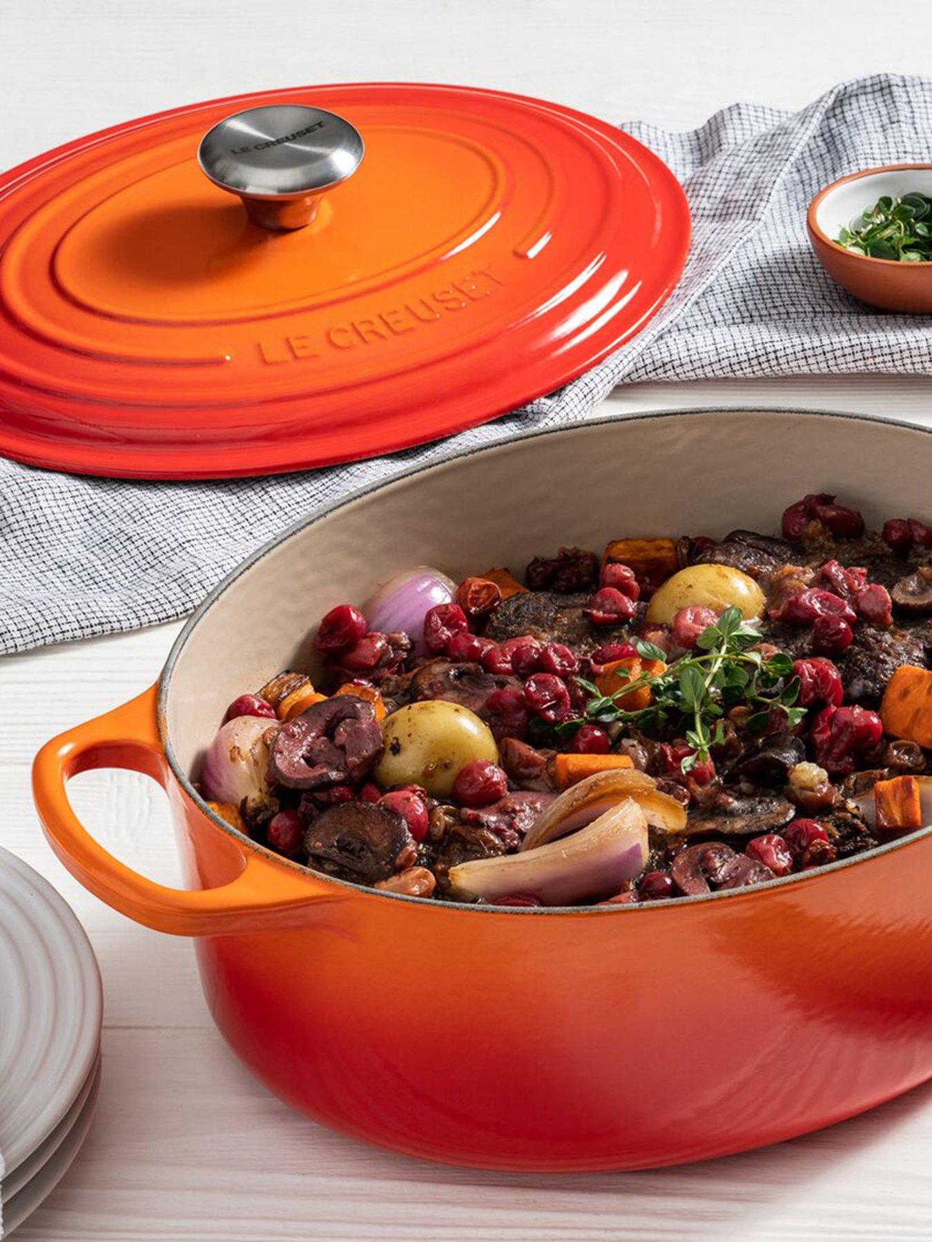 Le Creuset Le Creuset Signature Cast Iron Oval Casserole 29cm Volcanic