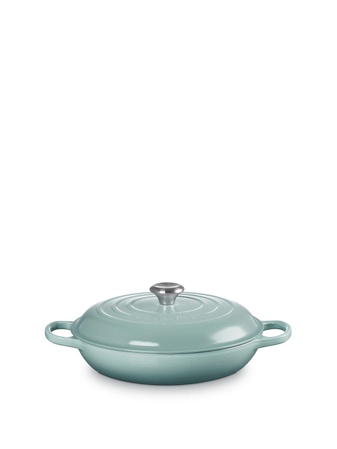 Le Creuset Le Creuset Signature Cast Iron Shallow Casserole 30cm Sea Salt