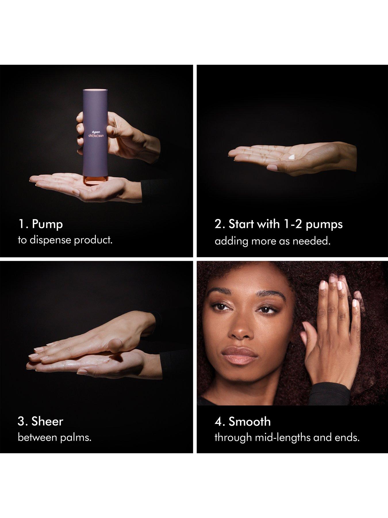 Image 6 of 7 of Dyson Chitosan&trade; Pre-style cream Curly to coily rich conditioning 100ml