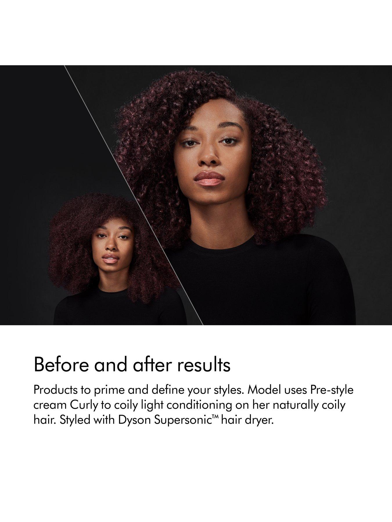 Image 7 of 7 of Dyson Chitosan&trade; Pre-style cream Curly to coily light conditioning 100ml