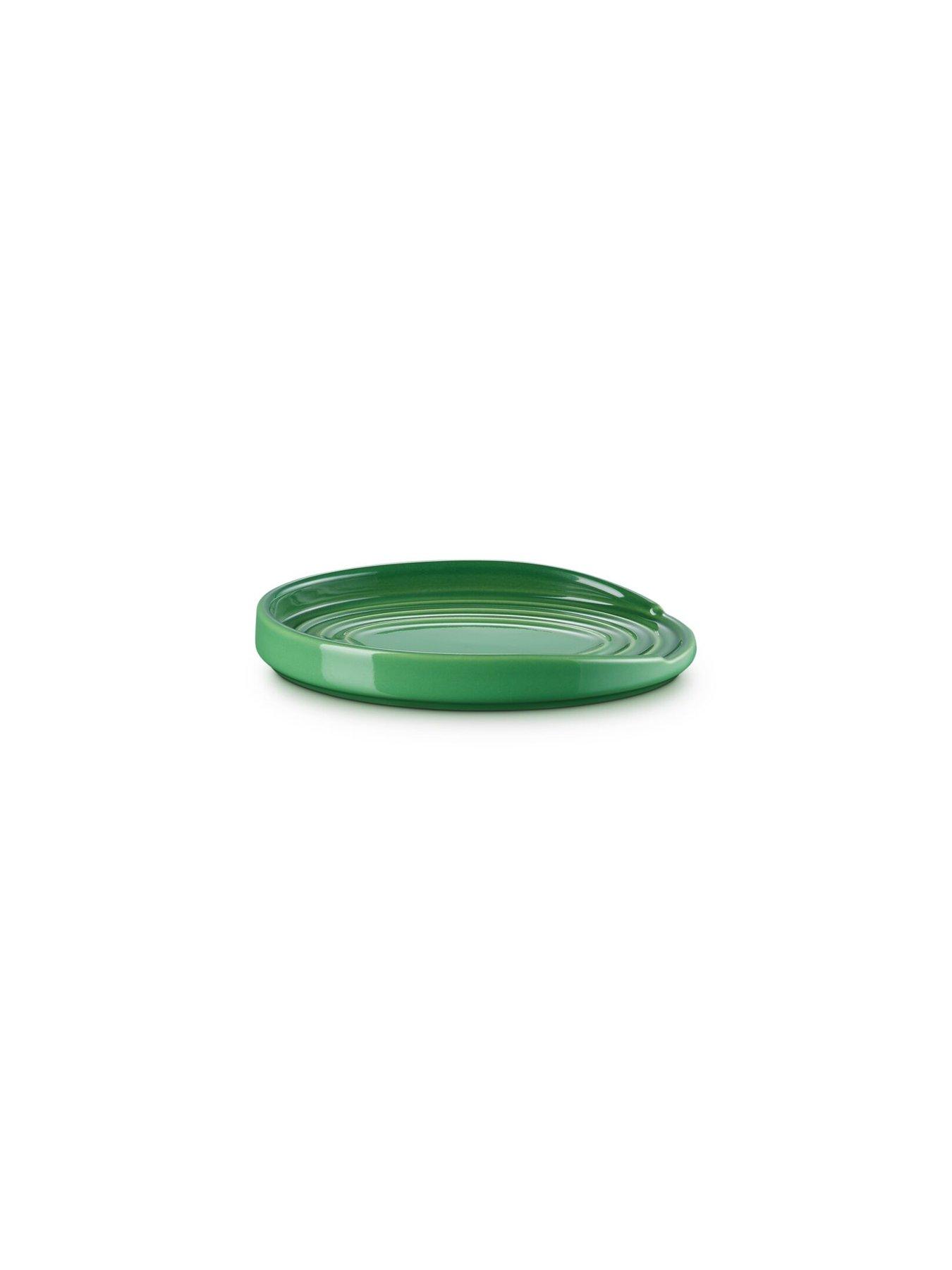 Image 2 of 6 of Le Creuset Le Creuset Stoneware Oval Spoon Rest Bamboo