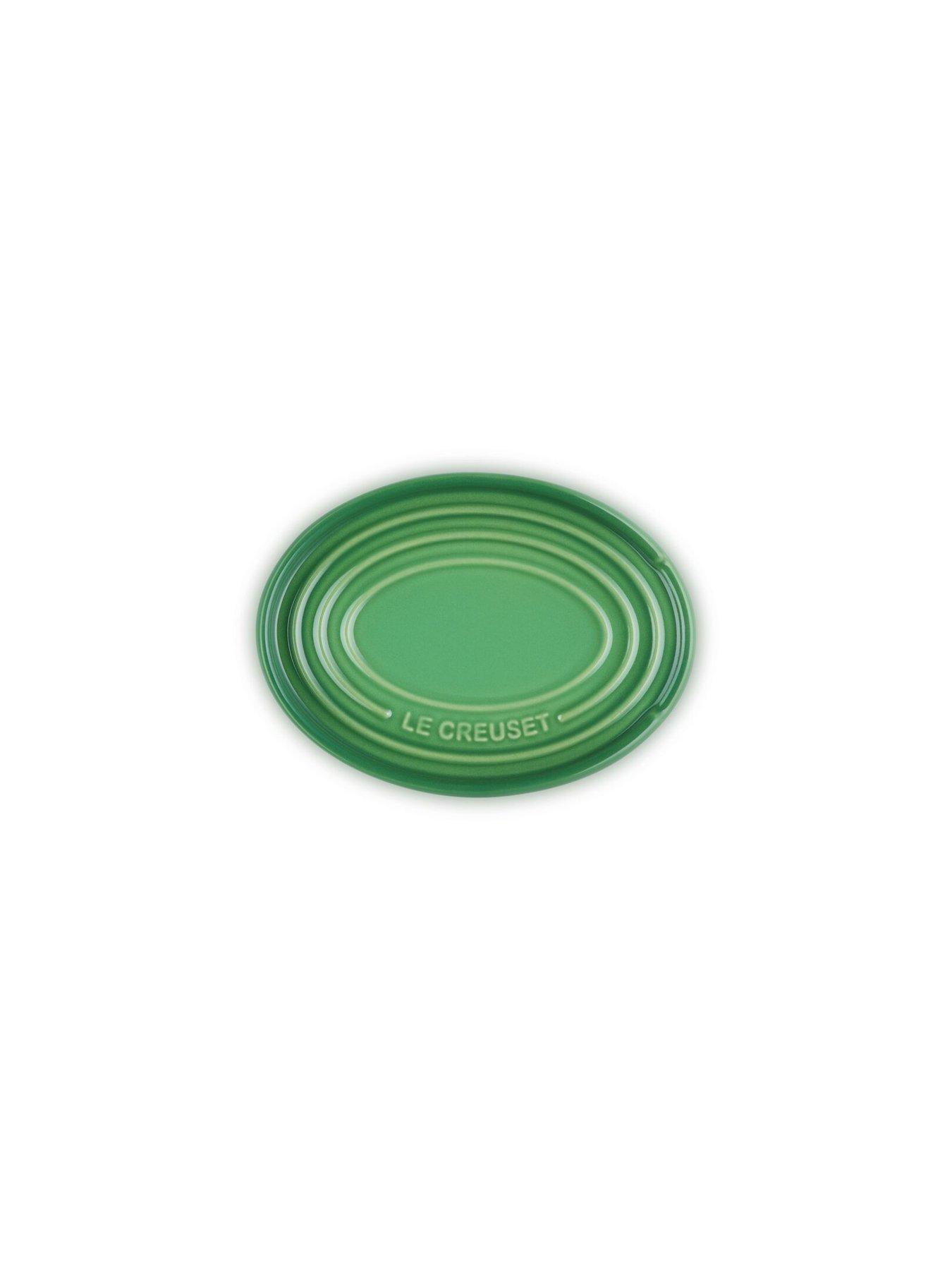 Image 4 of 6 of Le Creuset Le Creuset Stoneware Oval Spoon Rest Bamboo