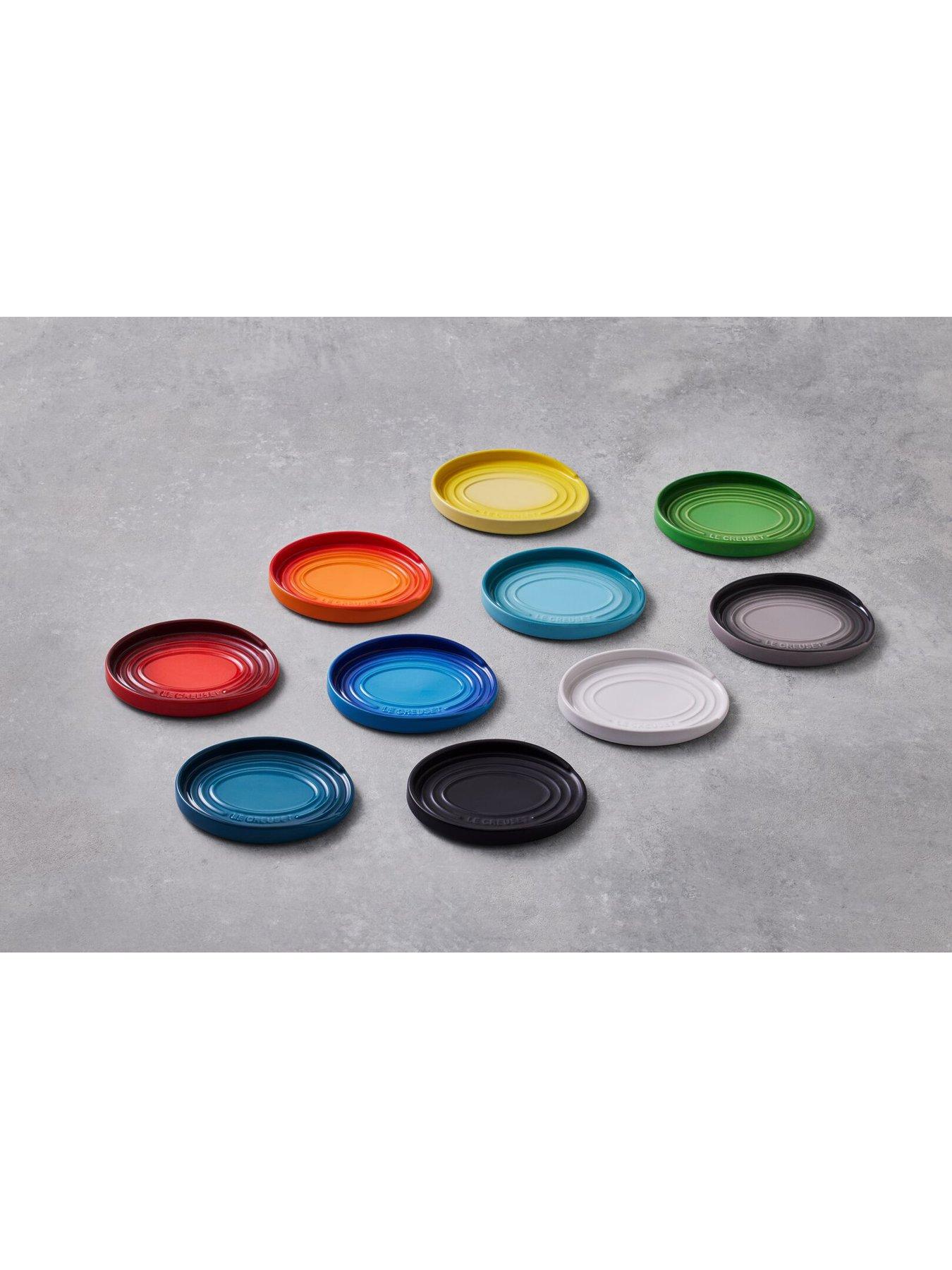 Image 6 of 6 of Le Creuset Le Creuset Stoneware Oval Spoon Rest Bamboo