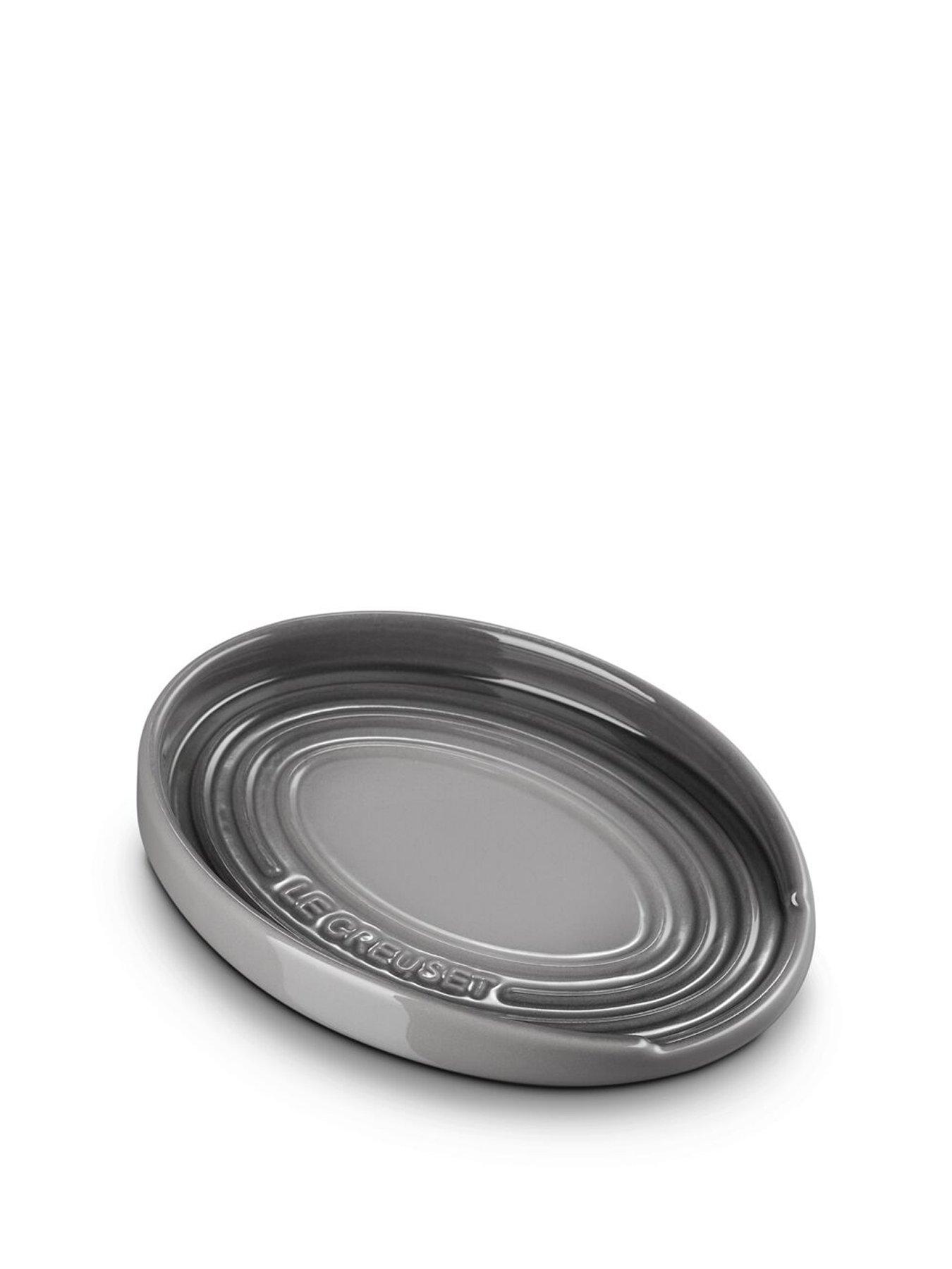 Le Creuset Le Creuset Stoneware Oval Spoon Rest Flint