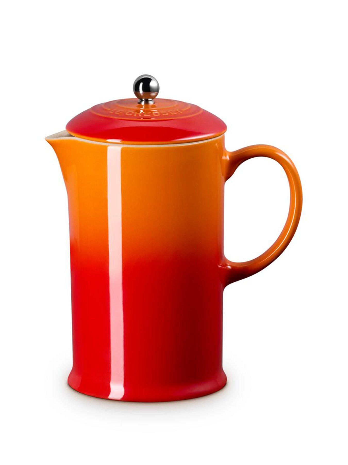 Le Creuset Le Creuset Stoneware Cafetiere with Metal Press 1L Volcanic