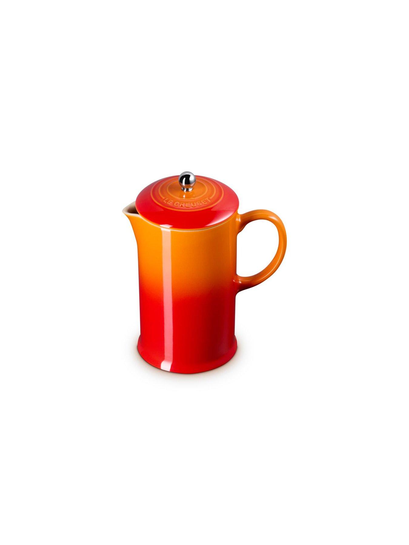 Image 2 of 4 of Le Creuset Le Creuset Stoneware Cafetiere with Metal Press 1L Chambray