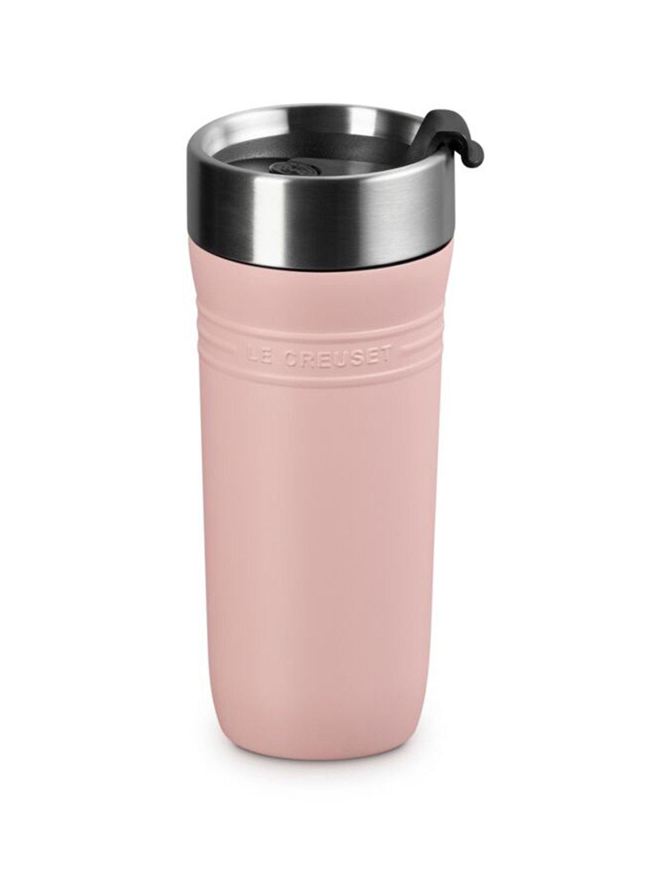 Le Creuset Le Creuset On The Go Travel Mug 350ml Shell Pink