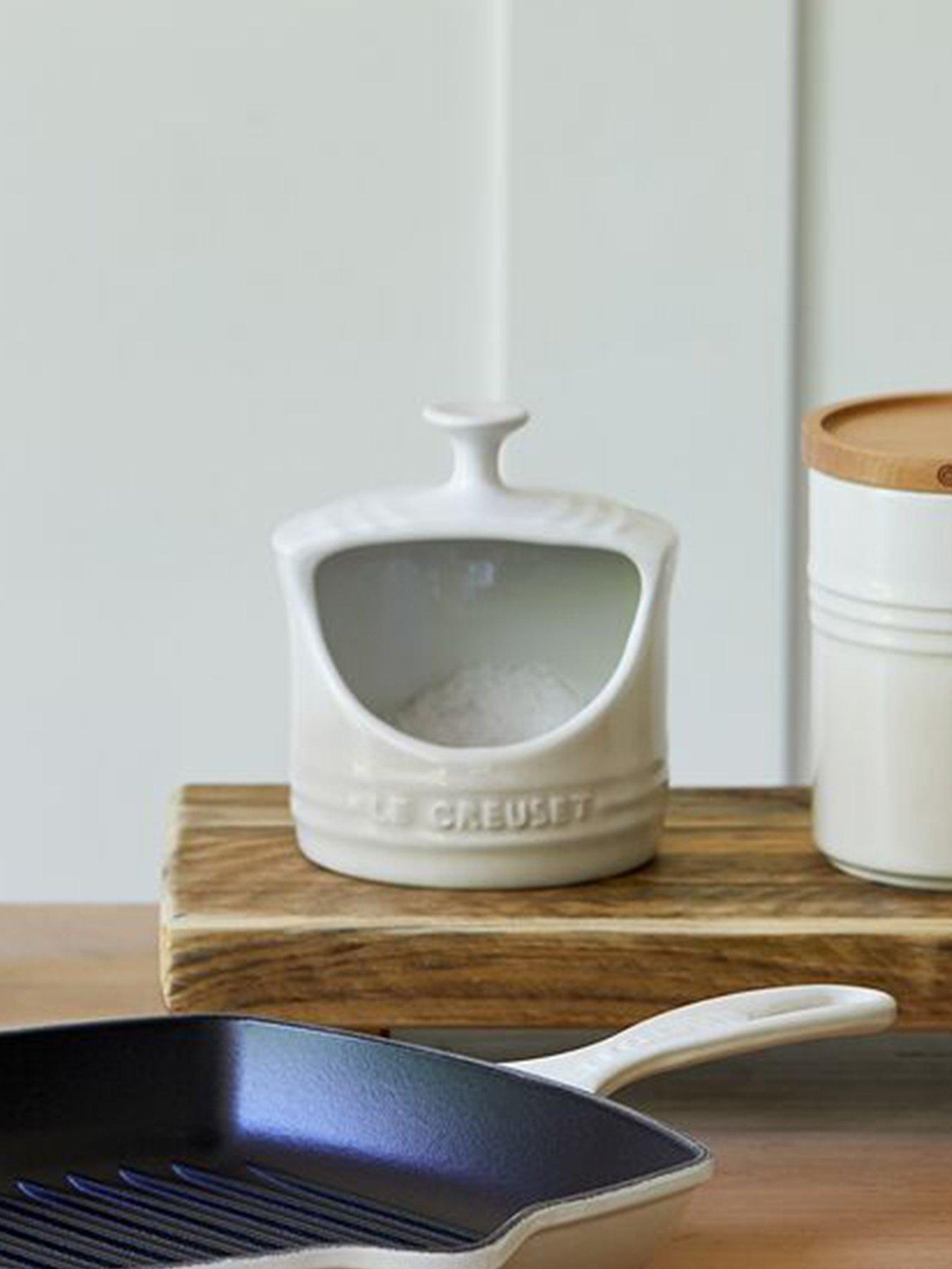 Le Creuset Le Creuset Stoneware Salt Pig 300ml Meringue