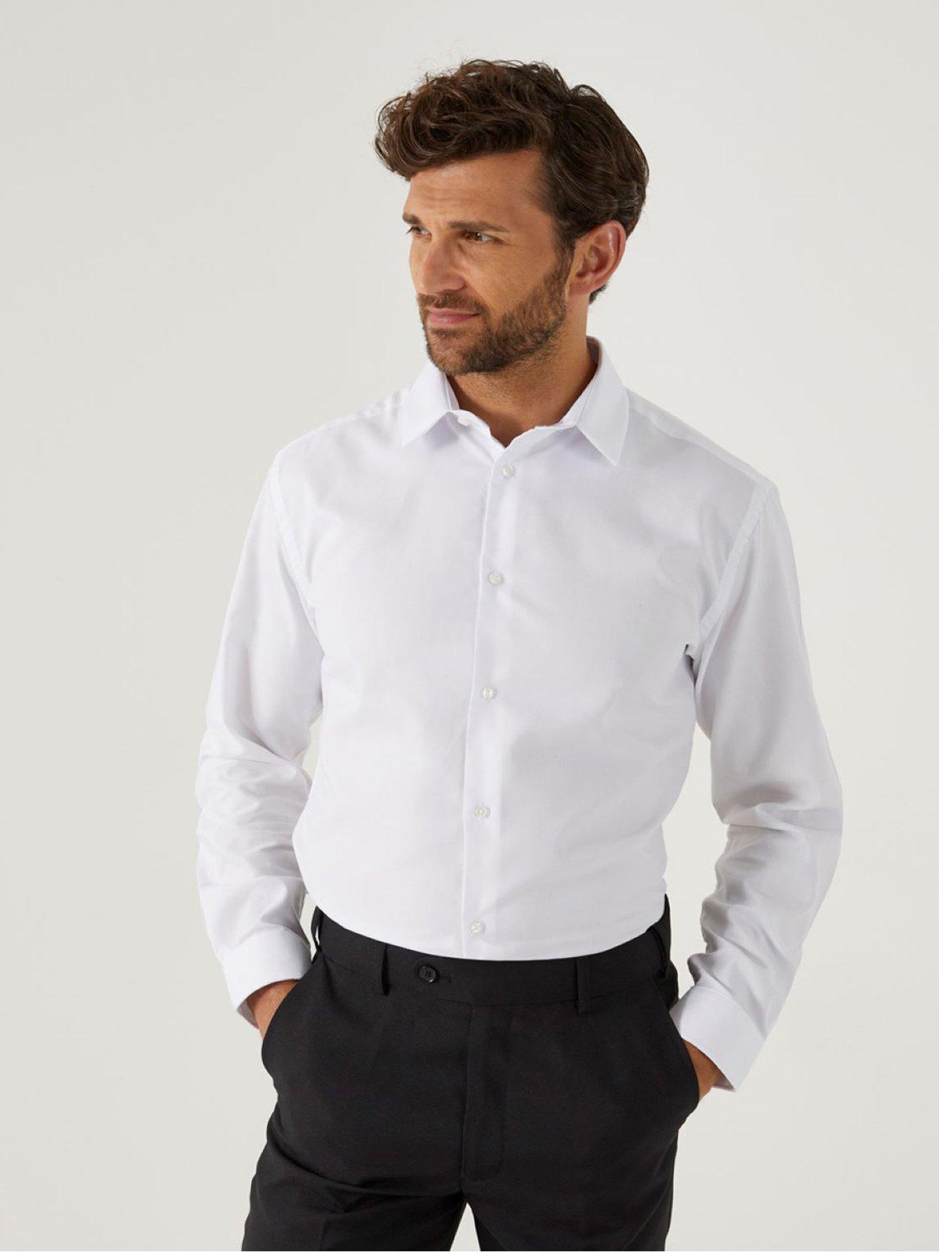 skopes-contemp-slim-fit-pinpoint-oxford-plain-shirt-whitefront