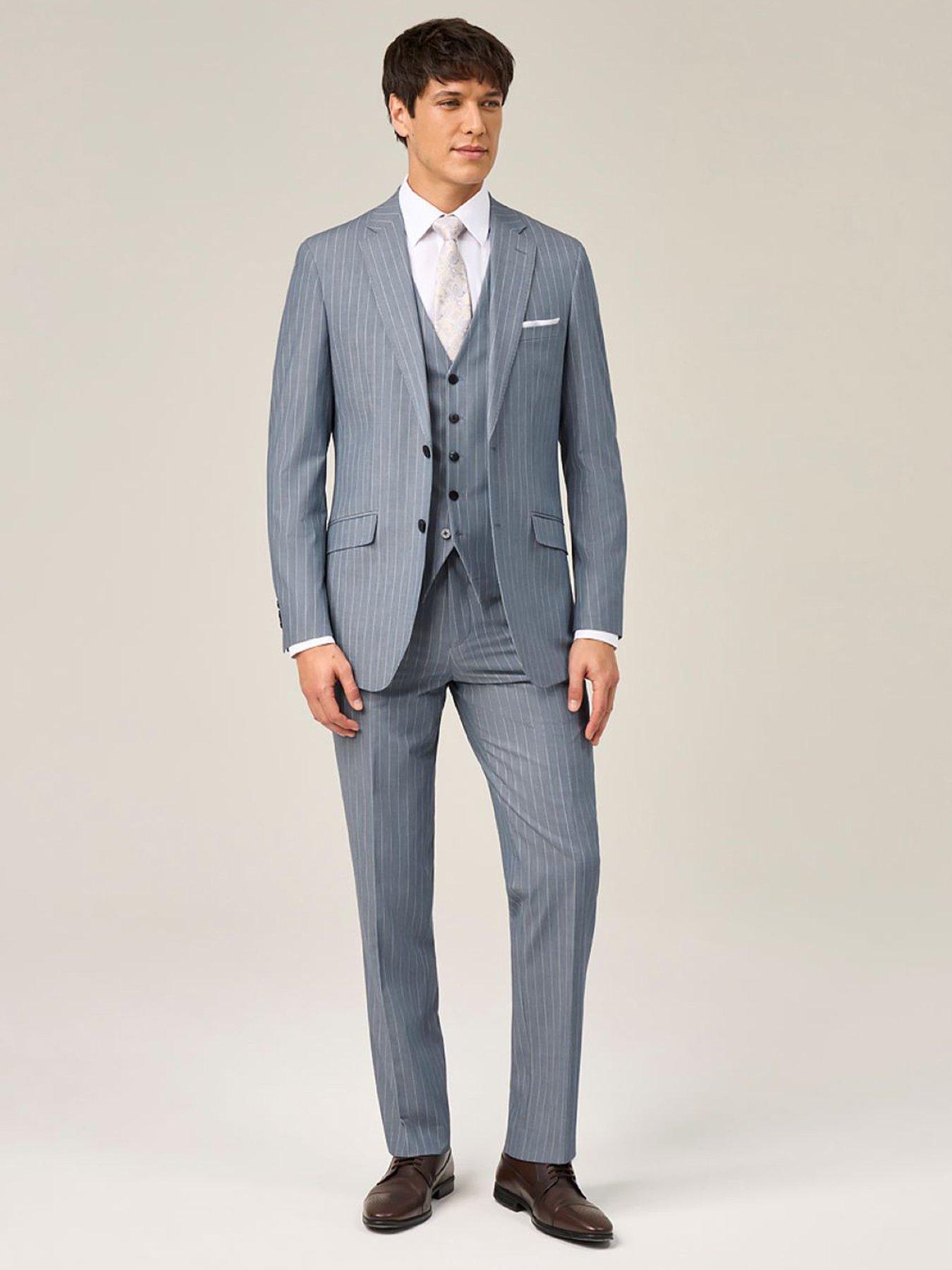Image 3 of 5 of Skopes Skopes Levins Pinstripe Waistcoat