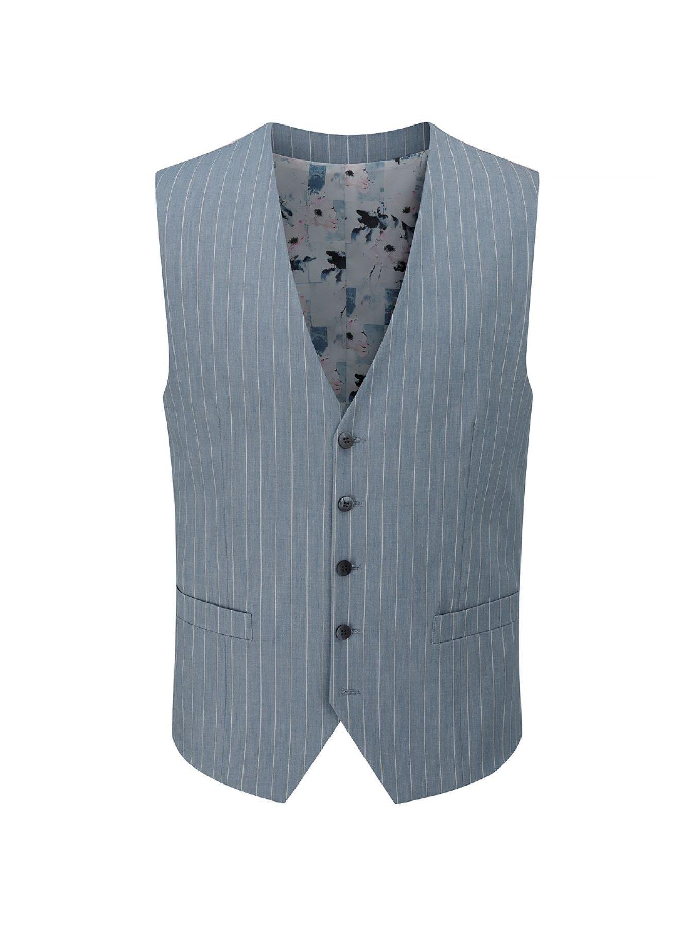 Image 5 of 5 of Skopes Skopes Levins Pinstripe Waistcoat