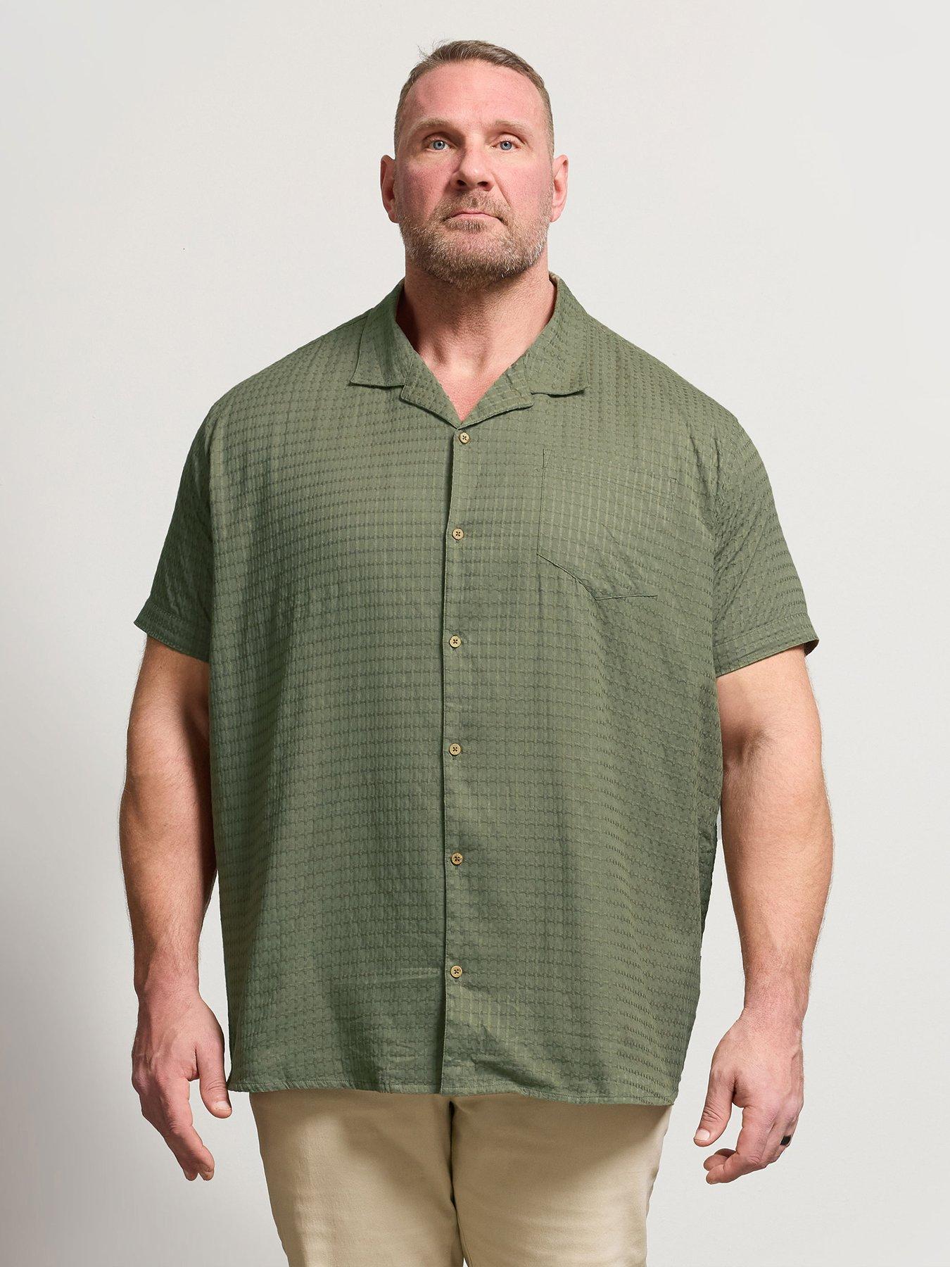 BadRhino Badrhino Textured Dobby Short Sleeve Shirt