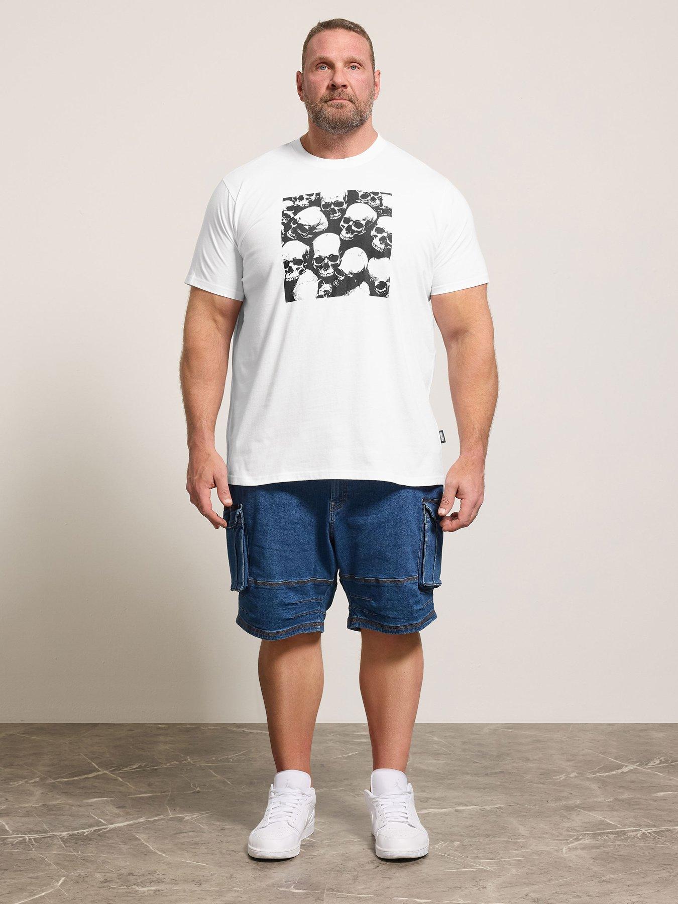 Image 3 of 5 of BadRhino Badrhino Skull Square T-shirt
