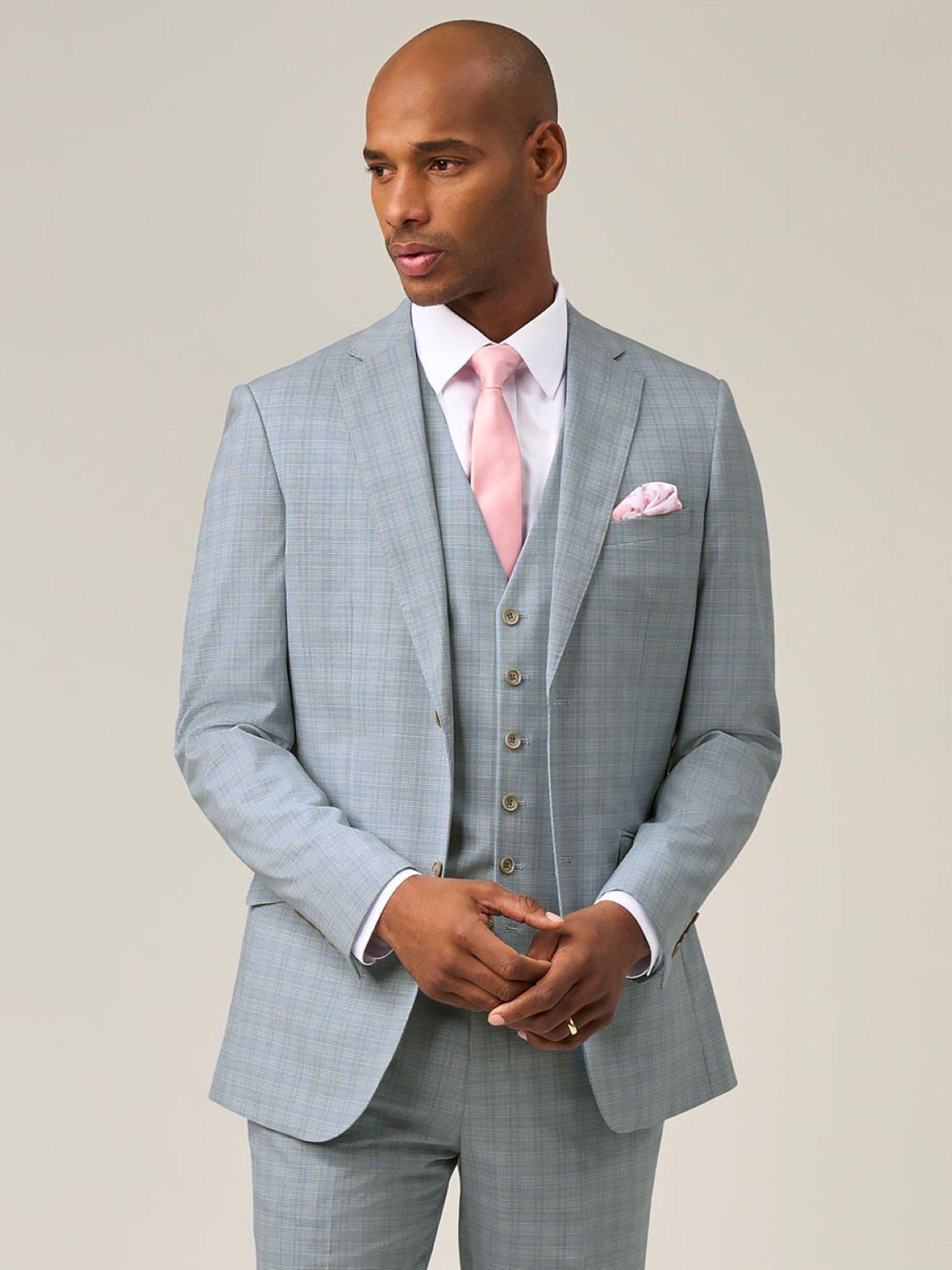 Skopes Skopes Arlen Check Tailored Fit Suit Jacket