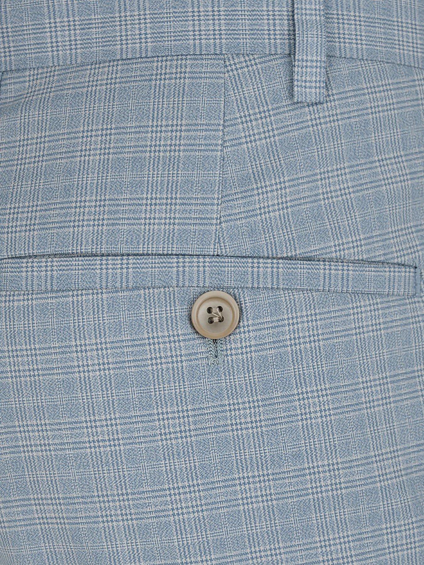 Image 4 of 5 of Skopes Skopes Arlen Check Tailored Fit Suit Trousers