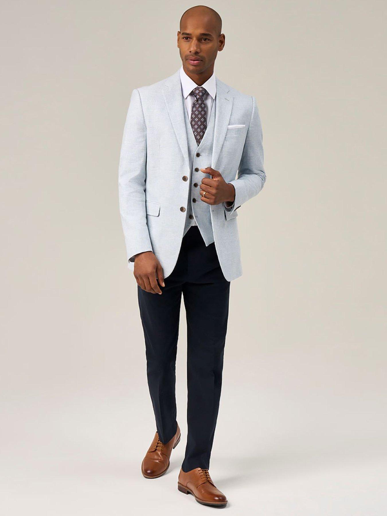 Image 3 of 7 of Skopes Skopes Aurelio Houndstooth Suit Jacket