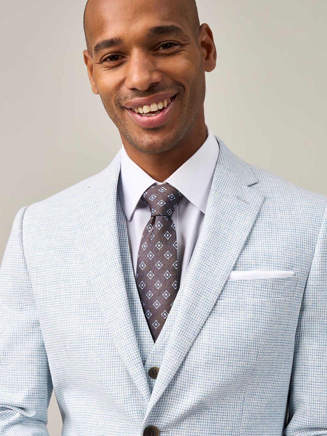 Image 4 of 7 of Skopes Skopes Aurelio Houndstooth Suit Jacket