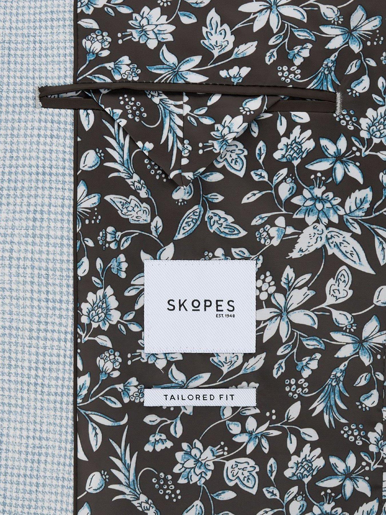 Image 6 of 7 of Skopes Skopes Aurelio Houndstooth Suit Jacket