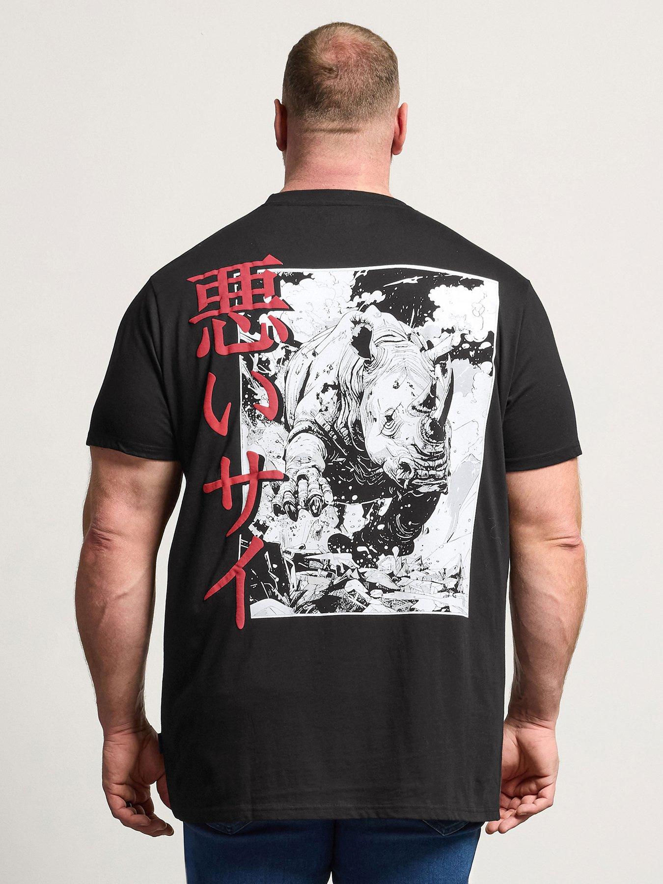 Image 2 of 5 of BadRhino Japan T-Shirt - Black