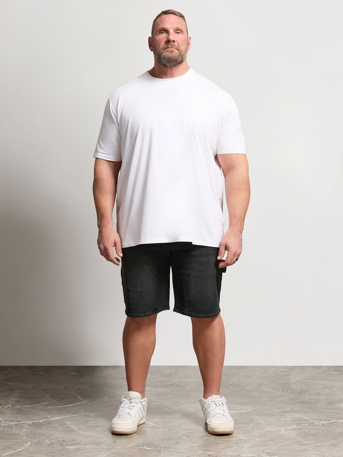 Image 3 of 5 of BadRhino Washed Carpenter Shorts - Black