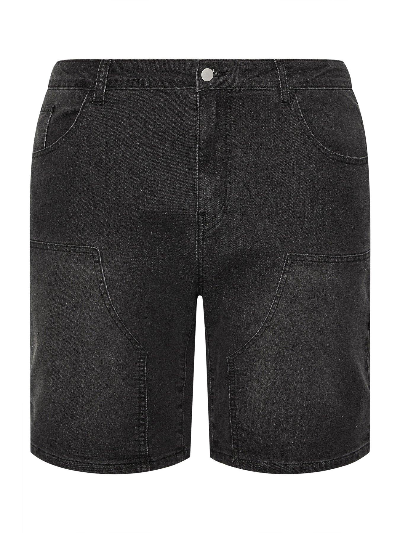 Image 5 of 5 of BadRhino Washed Carpenter Shorts - Black