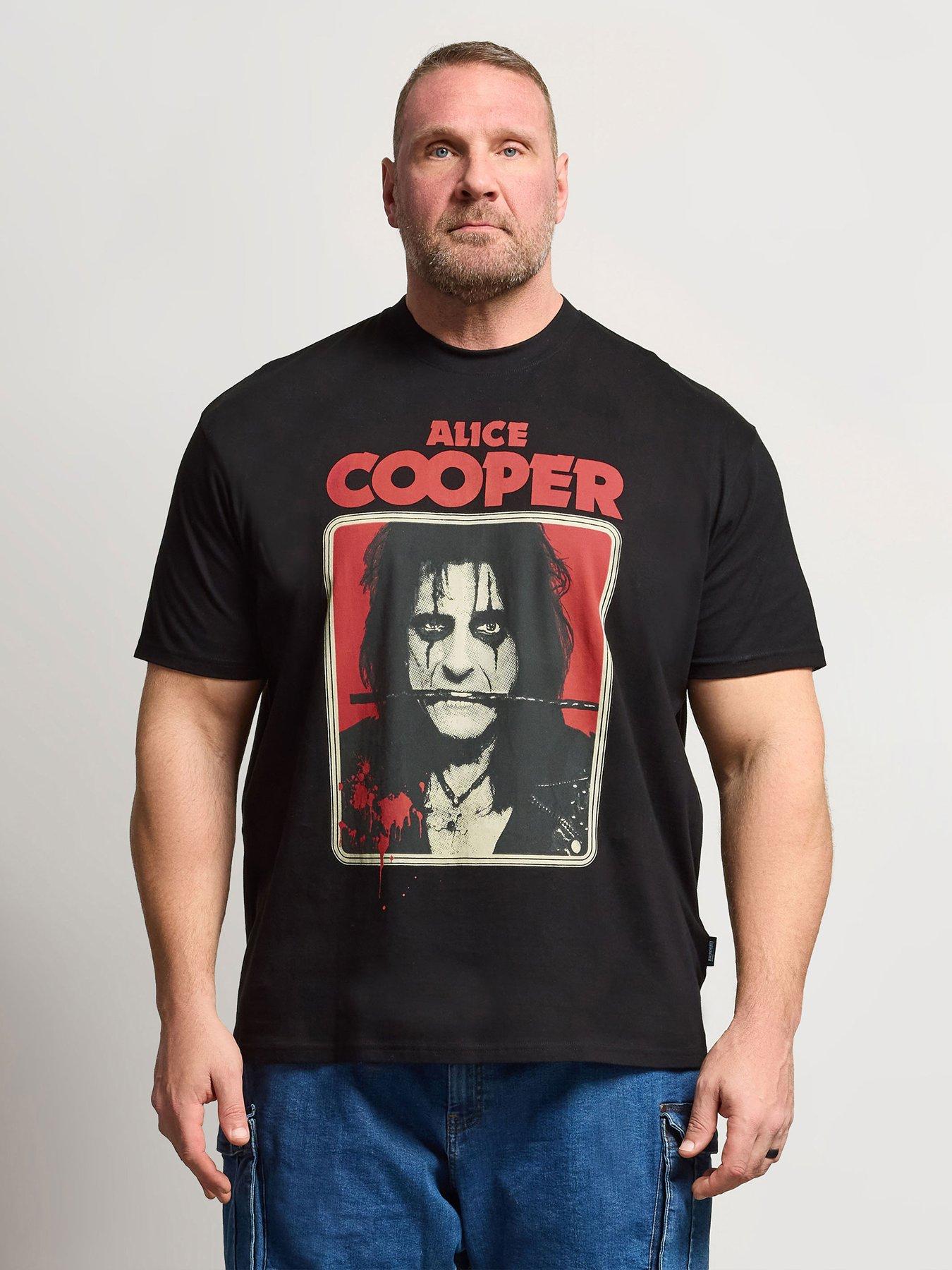 Image 1 of 5 of BadRhino Alice Cooper T-Shirt - Black
