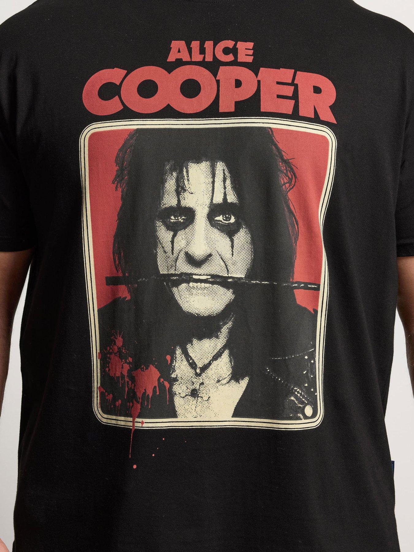 Image 4 of 5 of BadRhino Alice Cooper T-Shirt - Black