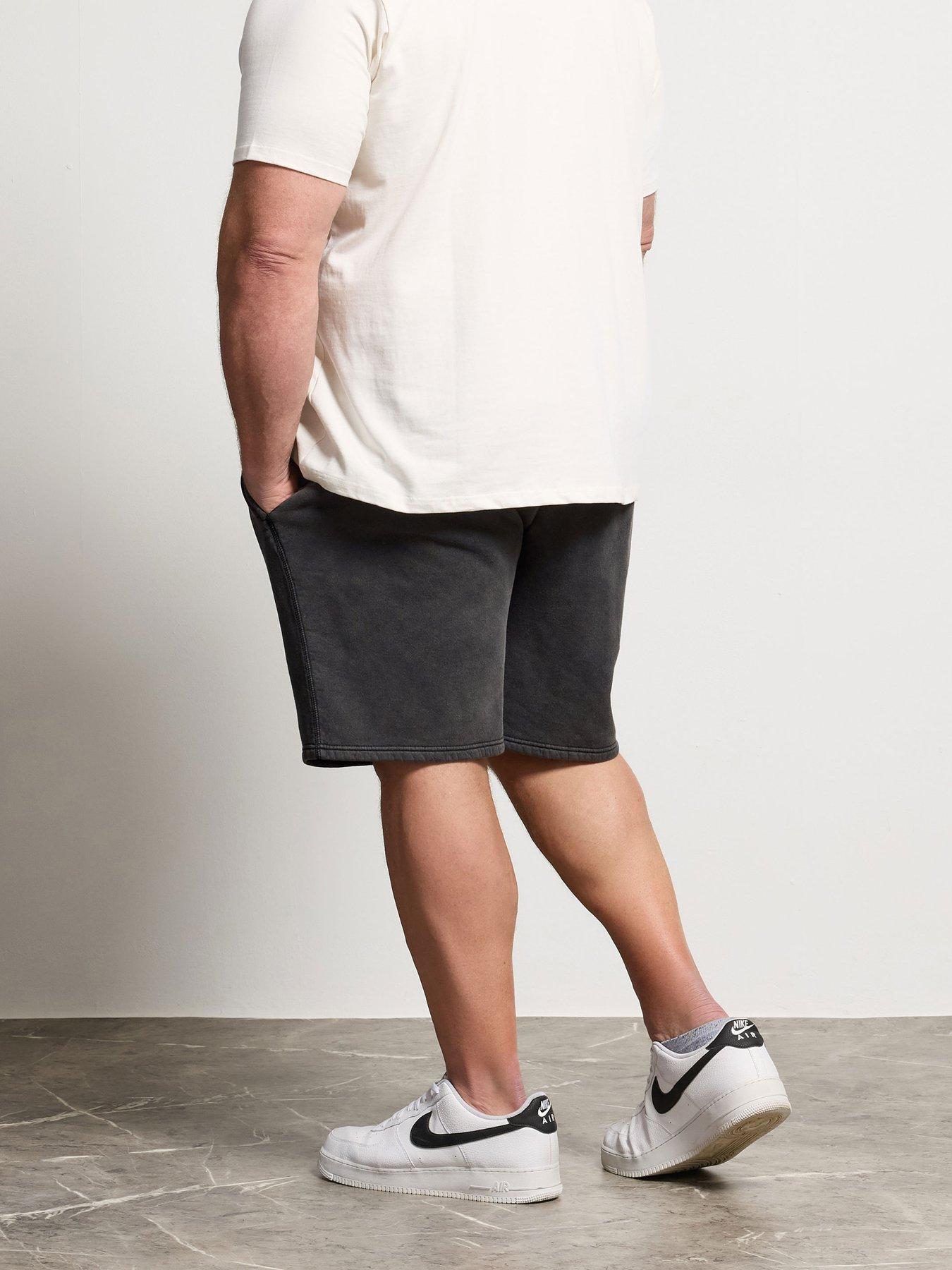 badrhino-sun-fade-sweat-shorts-blackstillFront