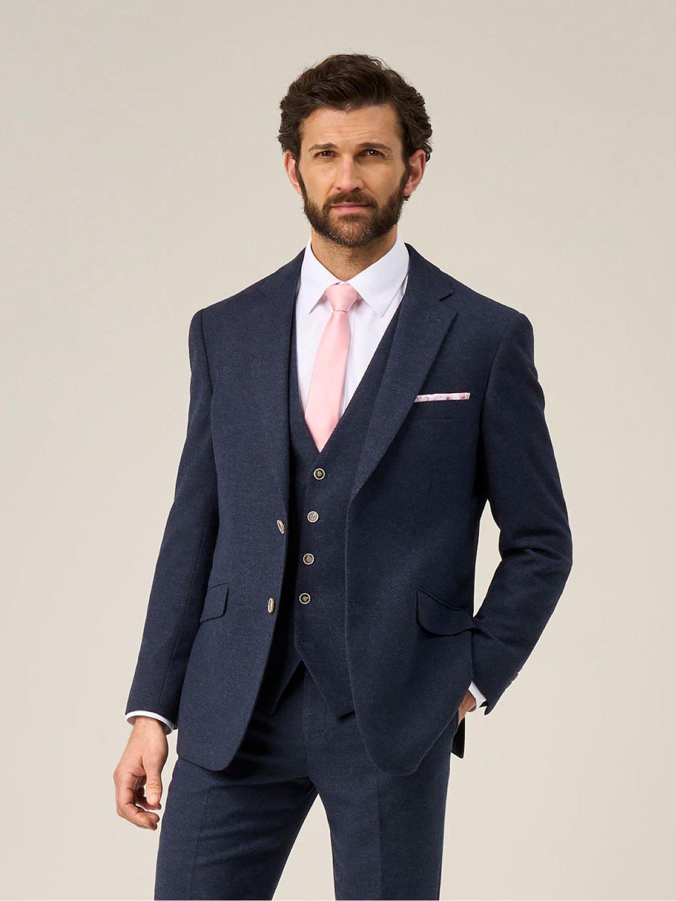 skopes-jude-herringbone-tailored-fit-suit-jacket-navyfront
