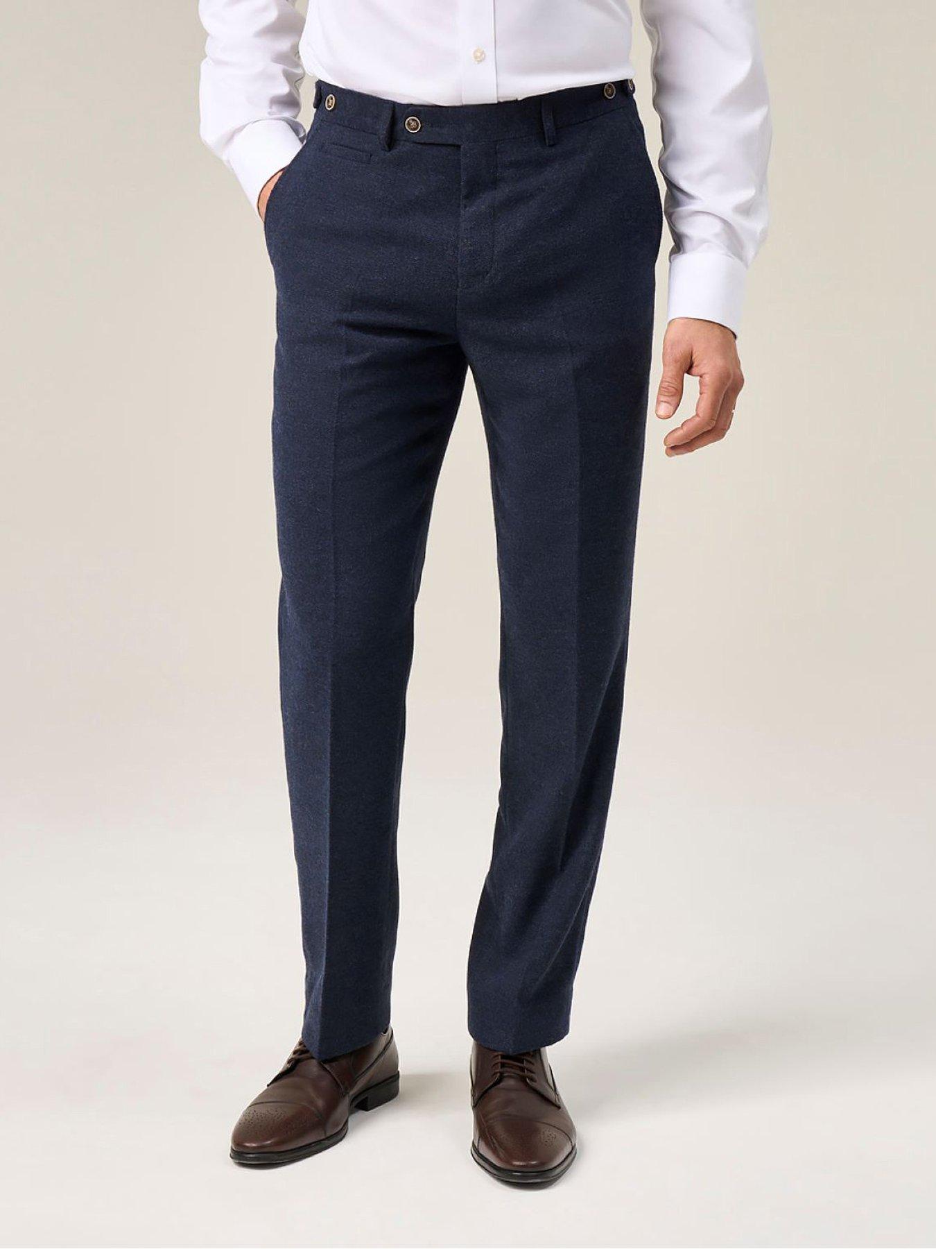 skopes-jude-herringbone-tailored-fit-suit-trousers-navyfront