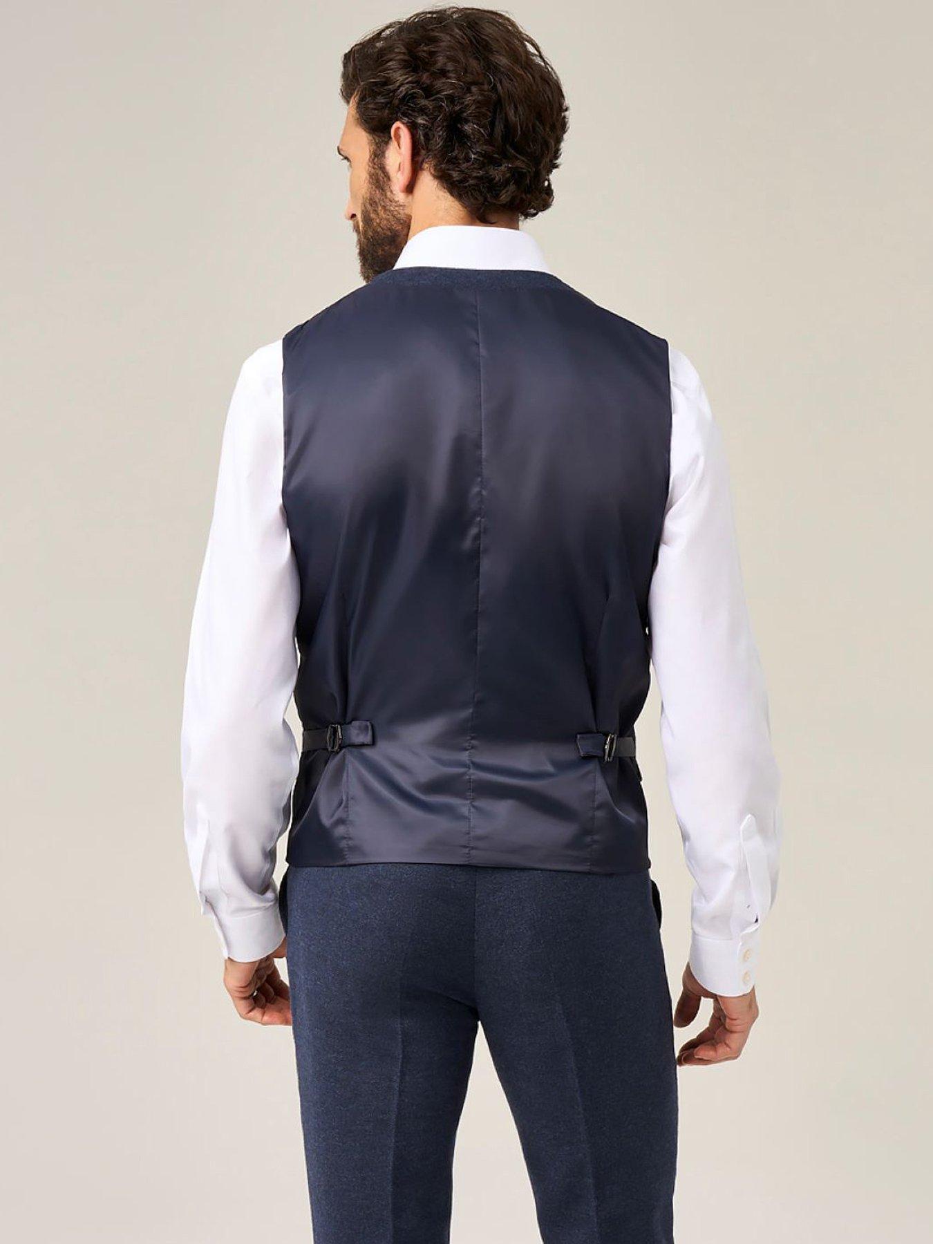 skopes-jude-herringbone-waistcoat-navystillFront