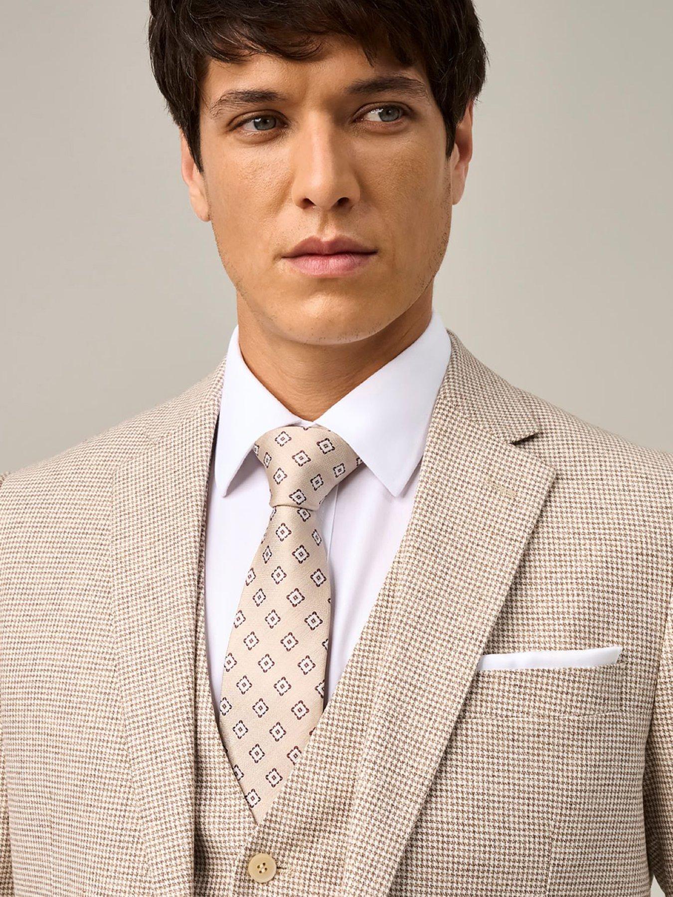 Image 4 of 7 of Skopes Skopes Aurelio Houndstooth Suit Jacket