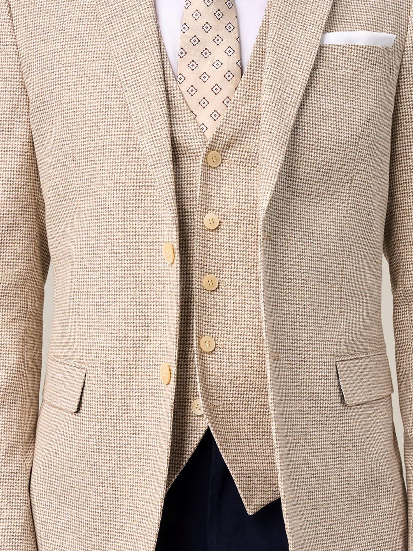 Image 6 of 7 of Skopes Skopes Aurelio Houndstooth Suit Jacket