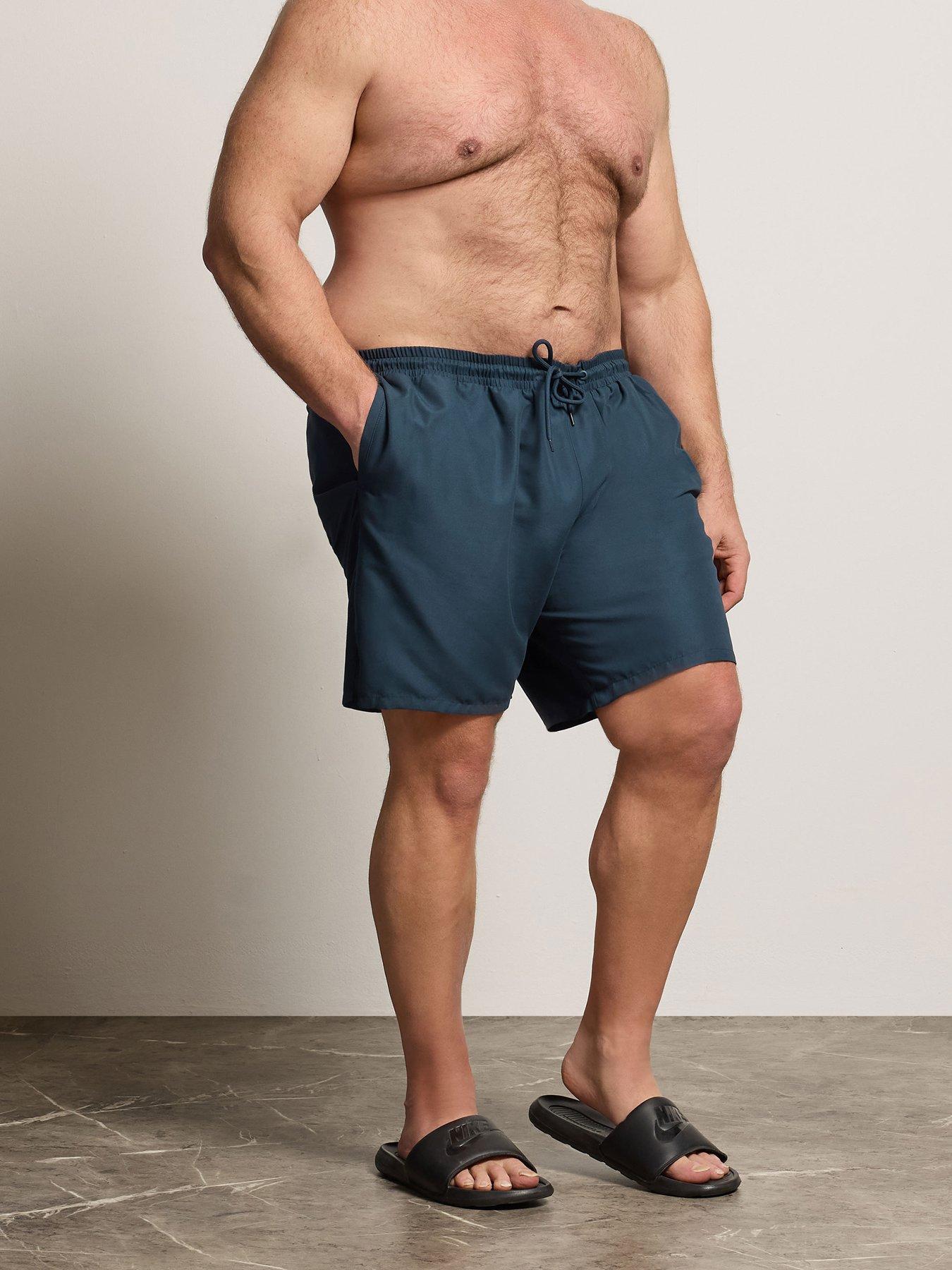 BadRhino Plain Swim Shorts - Blue