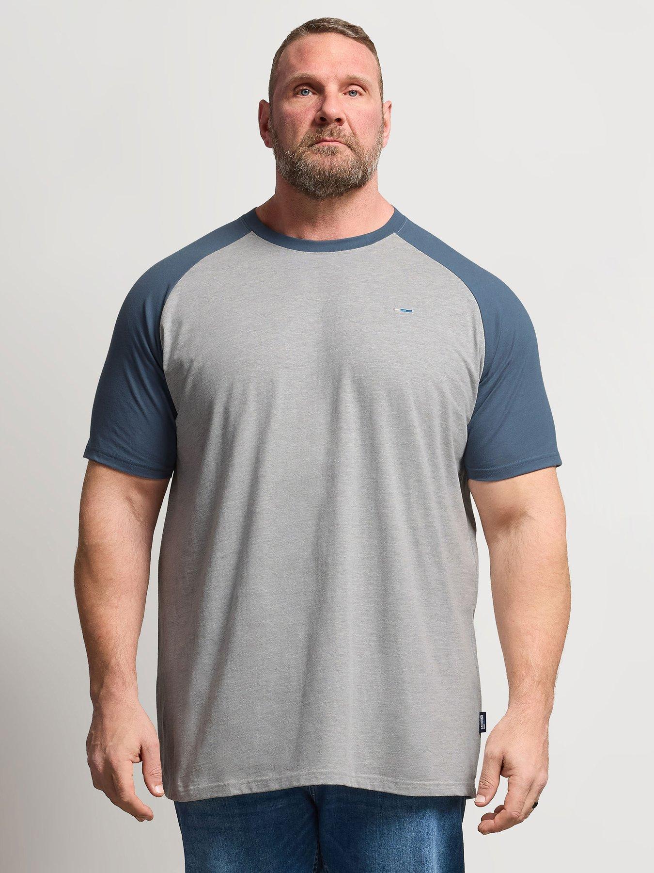 Image 1 of 5 of BadRhino Raglan T-Shirt - Blue