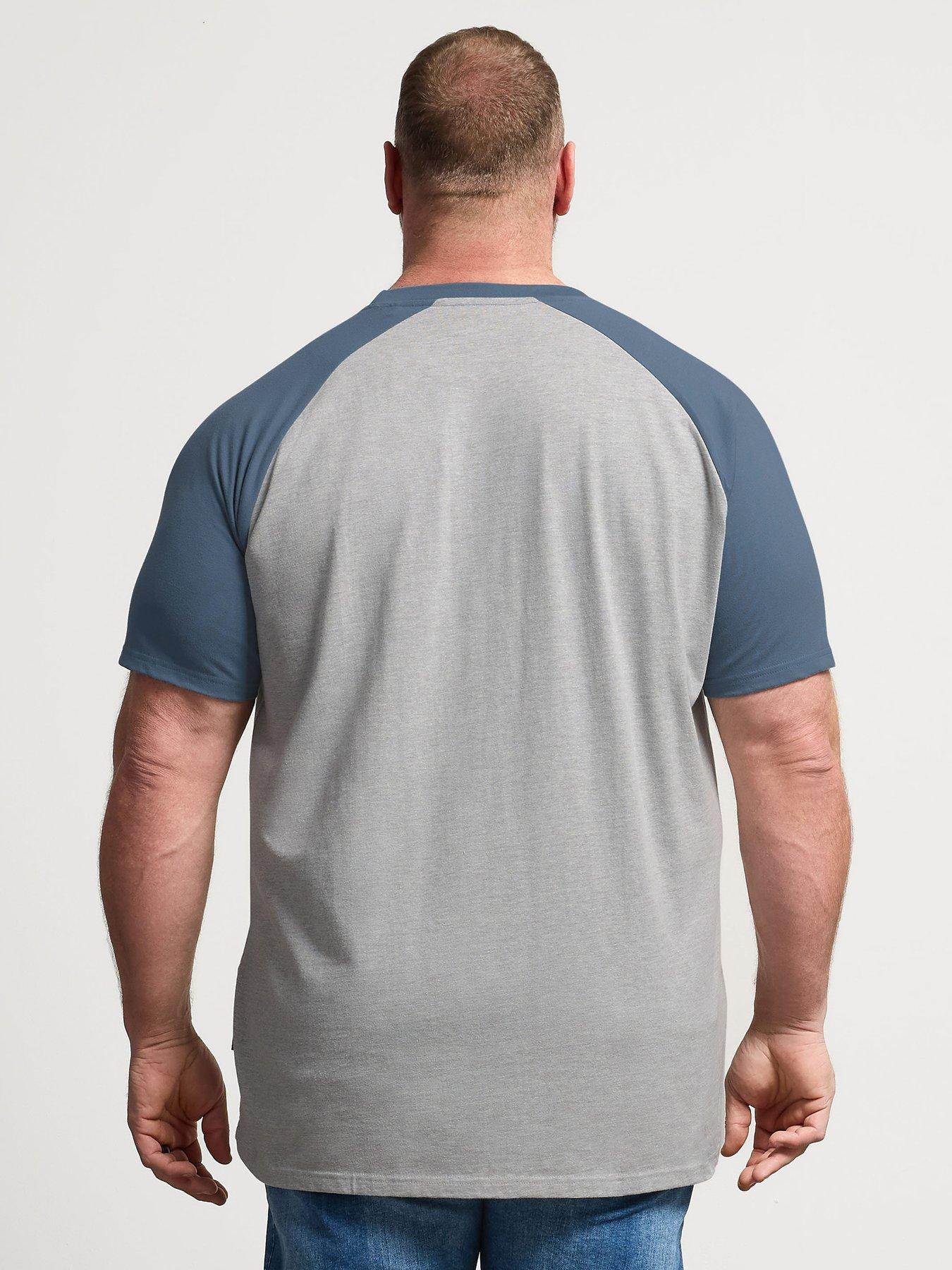 Image 2 of 5 of BadRhino Raglan T-Shirt - Blue